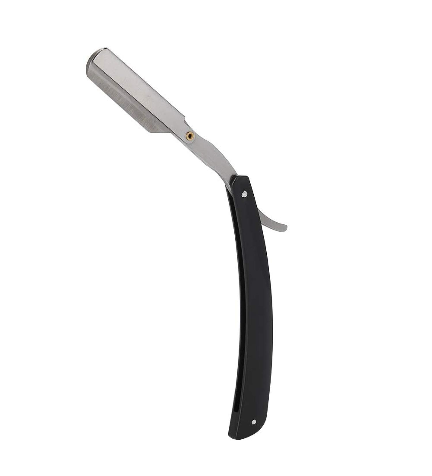 Premium Folding Razor Blade for Shaving & Hair Removal - Straight Edge Barber Razor - International Shipping Available - Buy Online on GoSupps.com