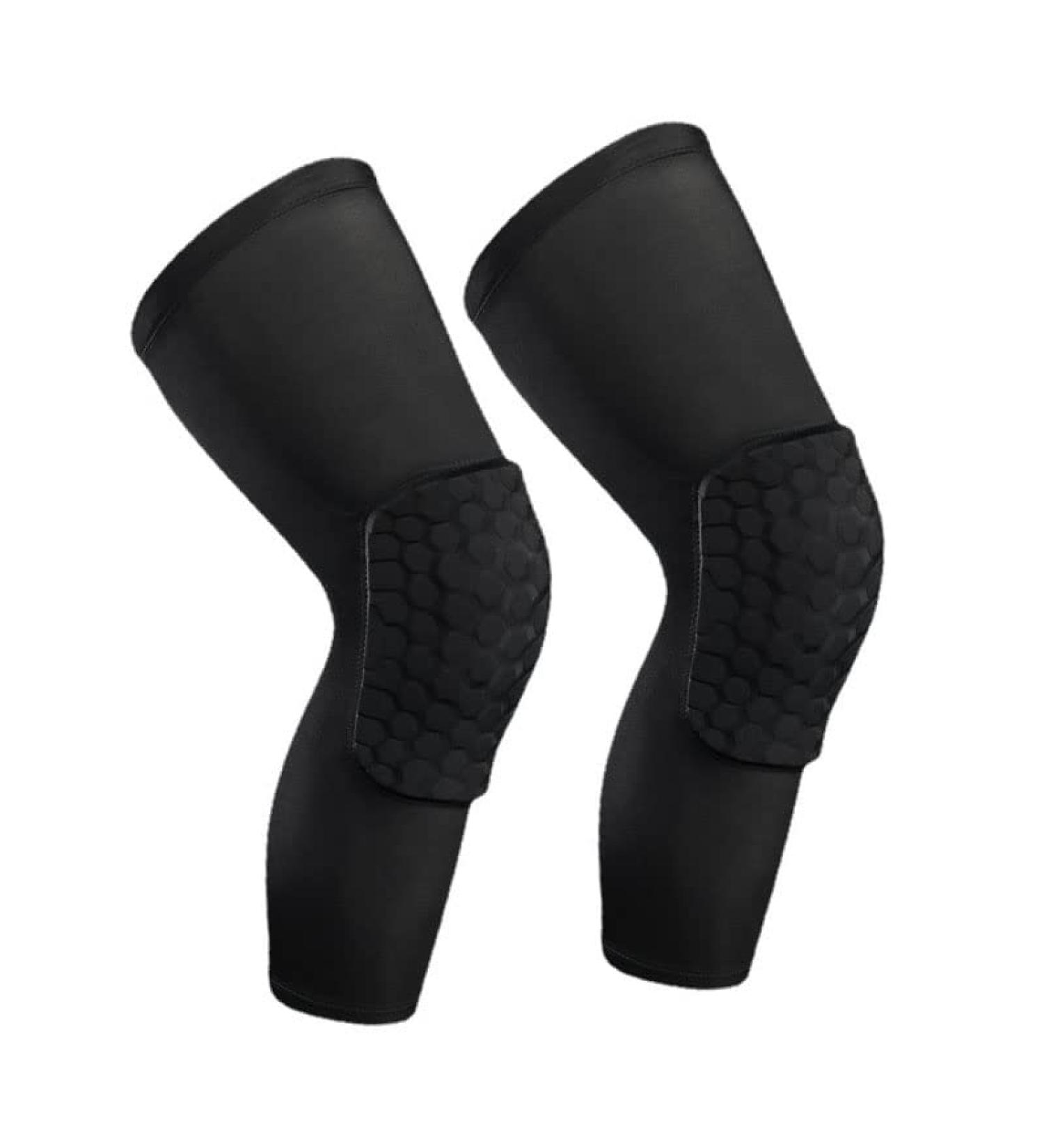 Knee Brace & Compression Sleeve for Pain Relief | Support & Stabilizer for Men & Women | Ideal for Running Workout & Hiking (M-Black - Buy Online on GoSupps.com