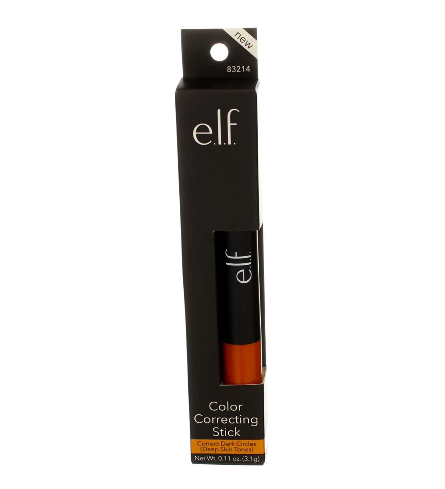 E.L.F. Color Correcting Stick for Dark Circles - Deep Skin Tone 0.11 oz - Buy Online on GoSupps.com