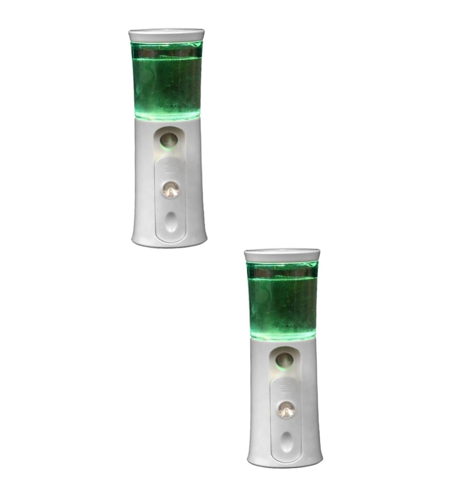 MAGICLULU 2 Sets Hydrating Instrument Portable Travel Steamer Handy Sprayer Mini Travel Steamer Rechargeable Humidifier Portable Face Steamer Moisturizing Abs Blush White - Buy Online on GoSupps.com