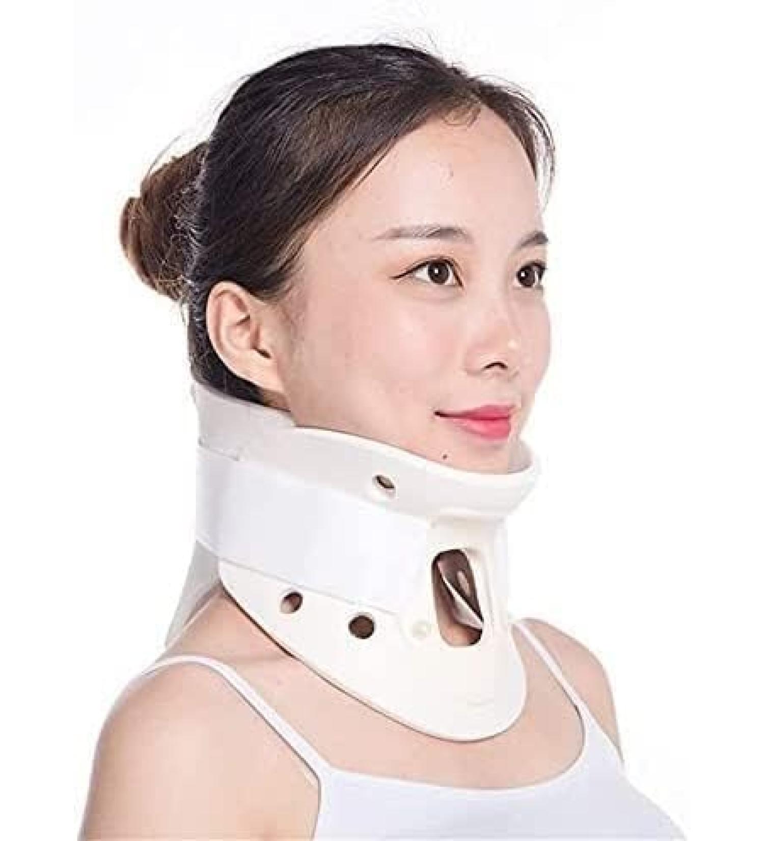 Safwel Neck Brace Collar | Cervical Traction Device for Neck & Shoulder Pain Relief | Spine Alignment Support Bandage - Buy Online on GoSupps.com