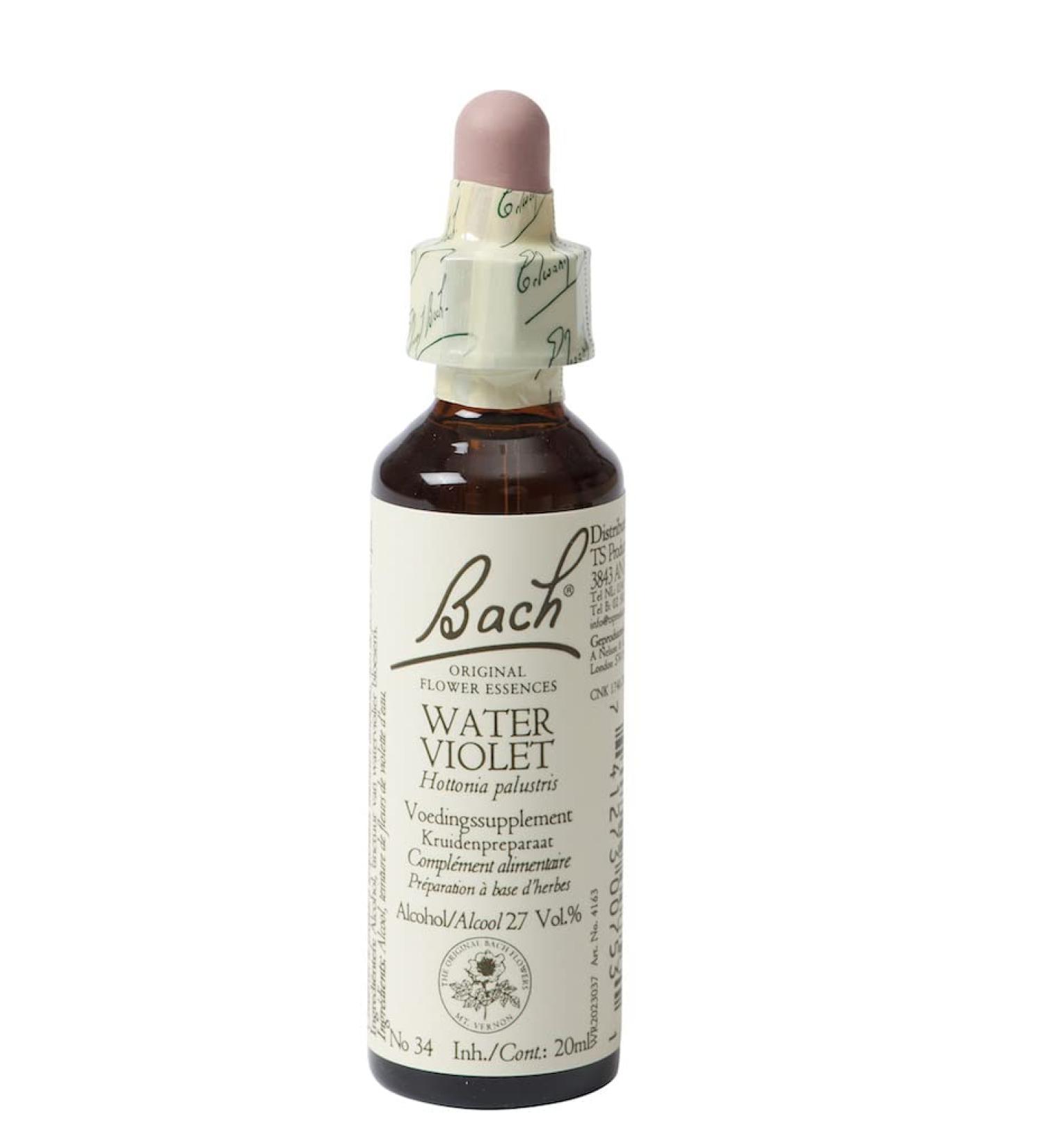 Bach Water Purple/Water Violer, 20 ml, 1 Count