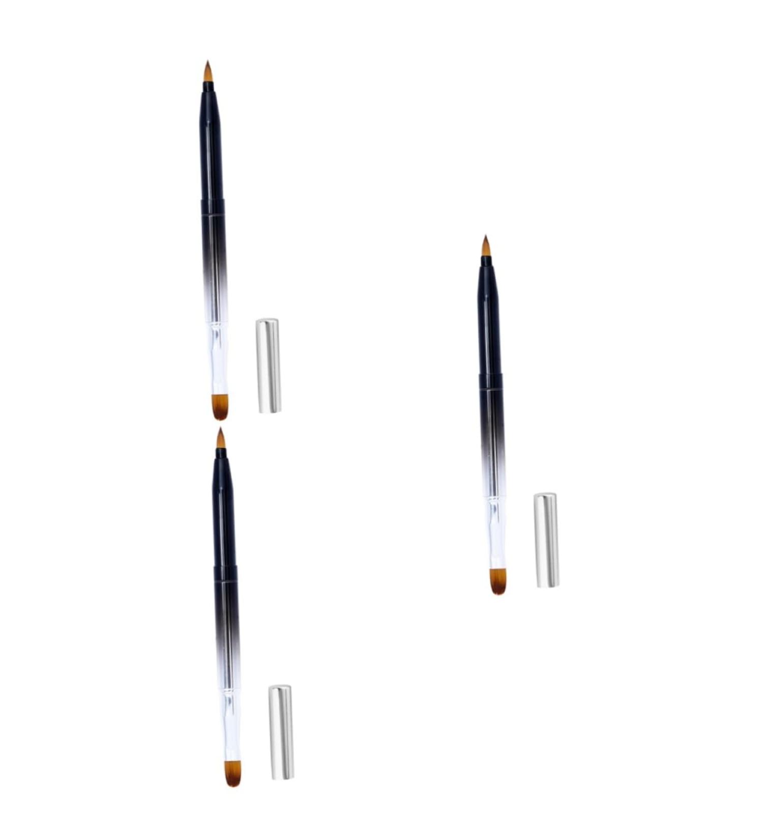 NOLITOY 3pcs Lip Brush Set - Lipstick Concealer & Gloss Applicator for Flawless Makeup - Buy Online on GoSupps.com