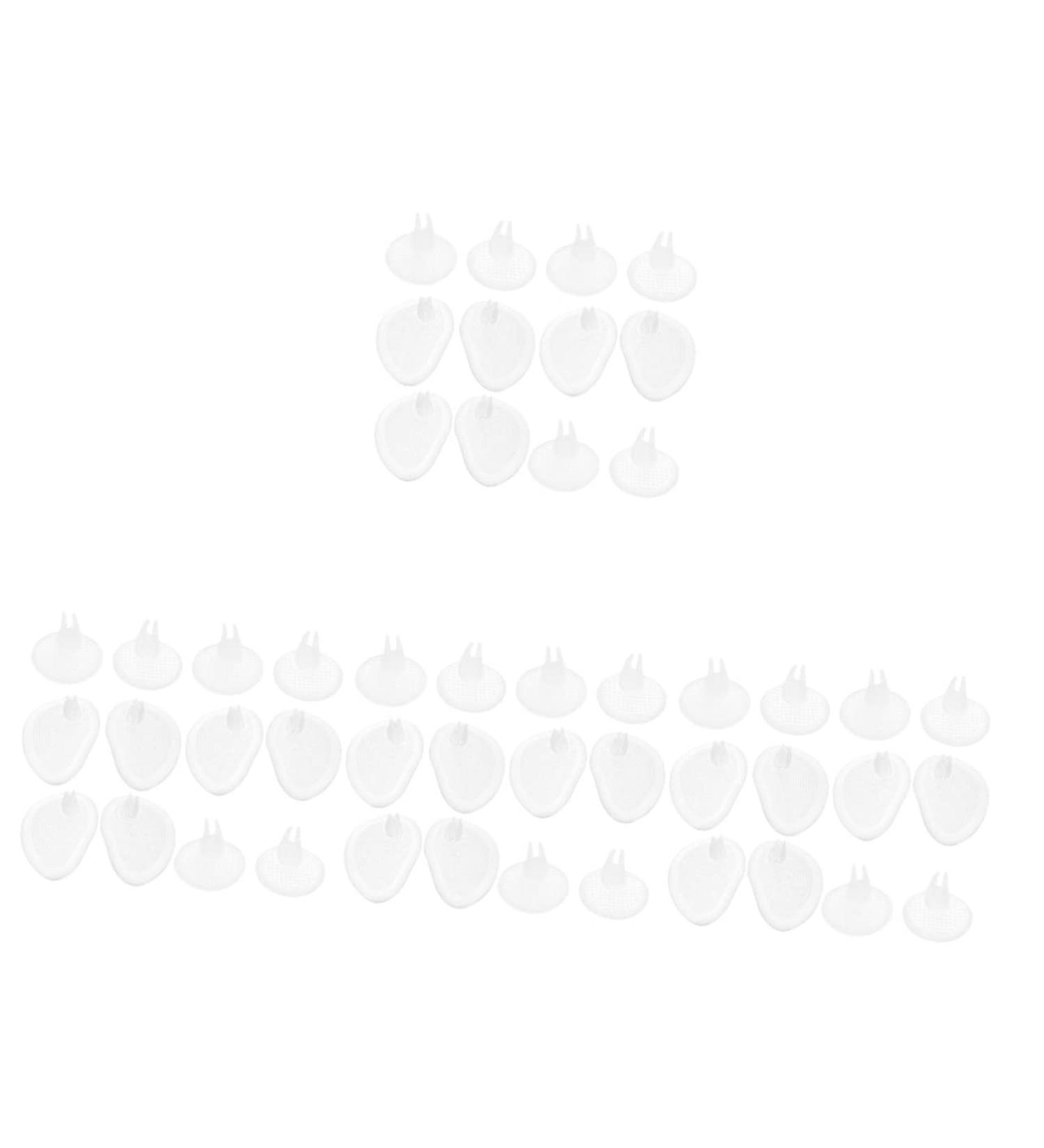 NOLITOY Silicone Gel Toe Pads Sandals - 24 Pairs Metatarsal Cushion Inserts for Women | Forefoot Pads & Ball of Foot Comfort - Buy Online on GoSupps.com