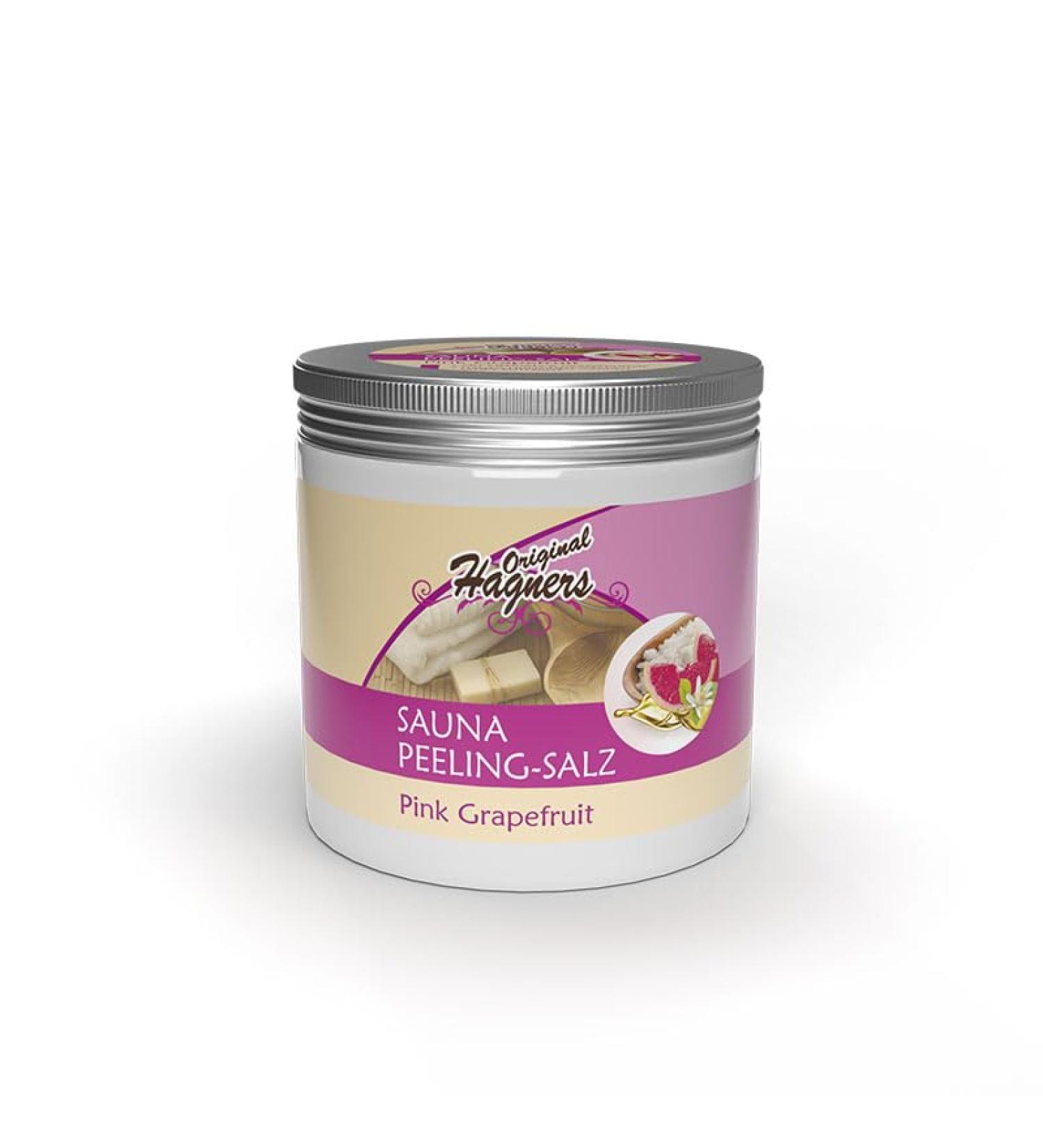 Original Hagners Sauna Peeling Salt (200 g) Pink Grapefruit