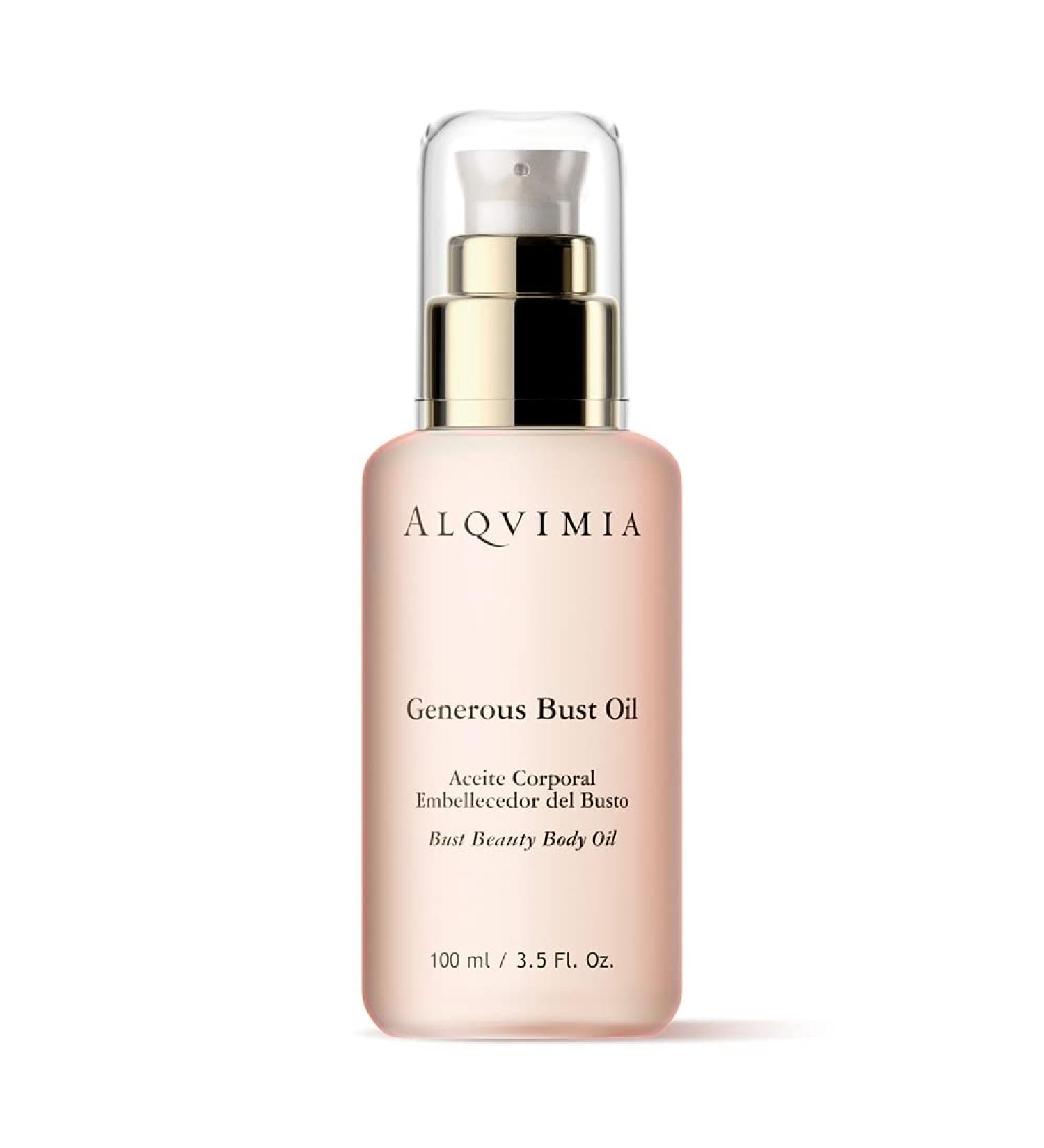 ALQVIMIA Generous Bust Oil 100ML | Enhance Your Curves | International Shipping Available - Buy Online on GoSupps.com