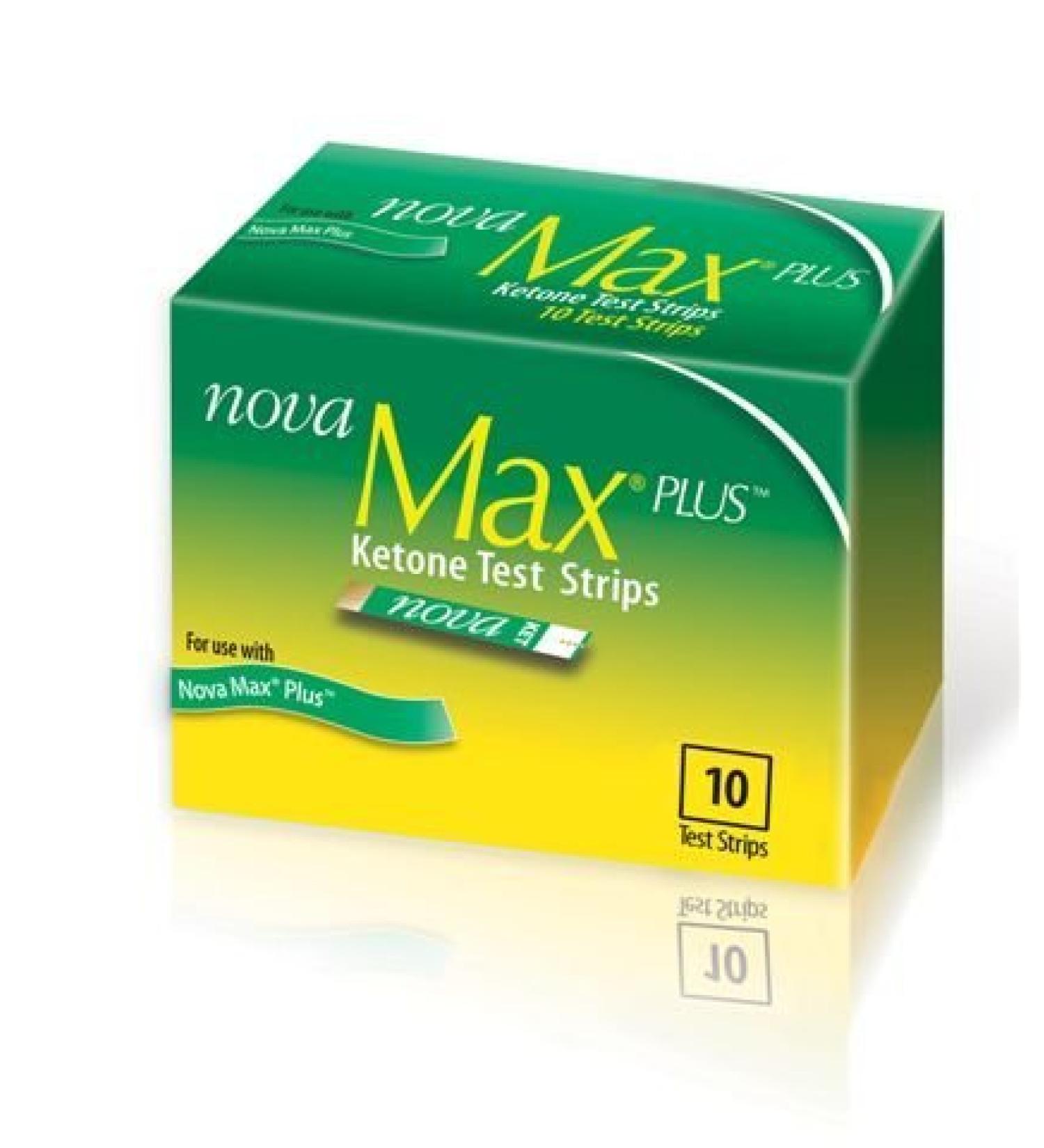Nova Max Plus Ketone Test Strips - 10 Ct Personal Healthcare / Health Care