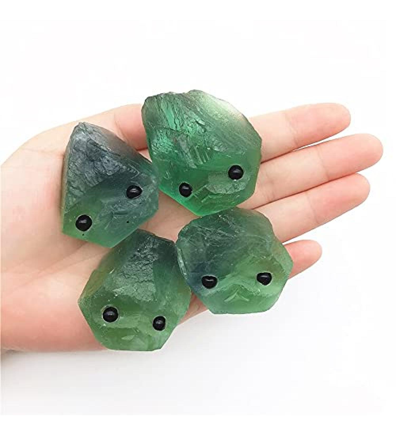 Crystal Rough Beautiful 1PC Natural Green Fluorite Quartz Hedgehog Ornaments Hand Carved Crystal Stones Gifts Natural Quartz Crystals - Buy Online on GoSupps.com