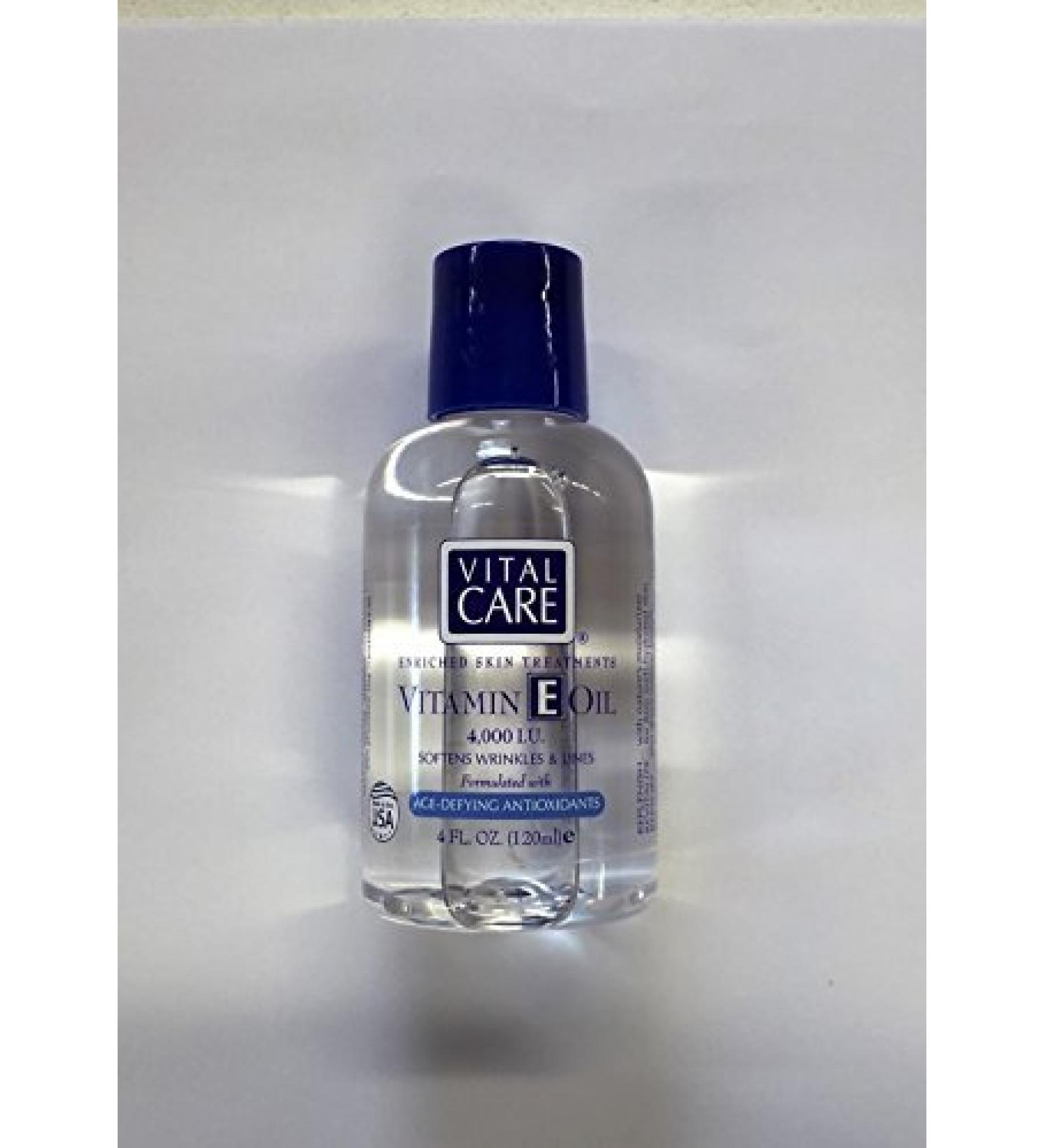 Vital Care Age Defying Vitamin E Oil 4000 IU 4oz - Skin Treatment - Buy Online on GoSupps.com