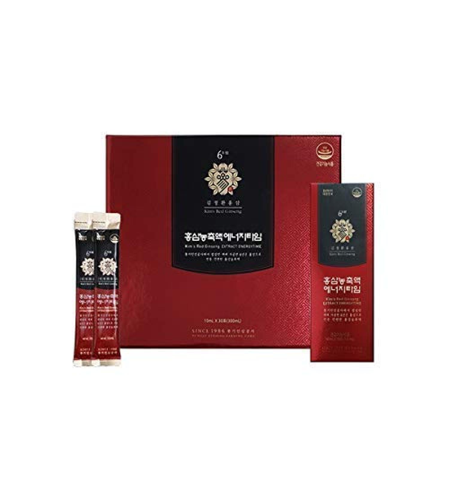 Korean Red Ginseng Extract 6-Year Energy Boost - 300ml - Buy Online on GoSupps.com