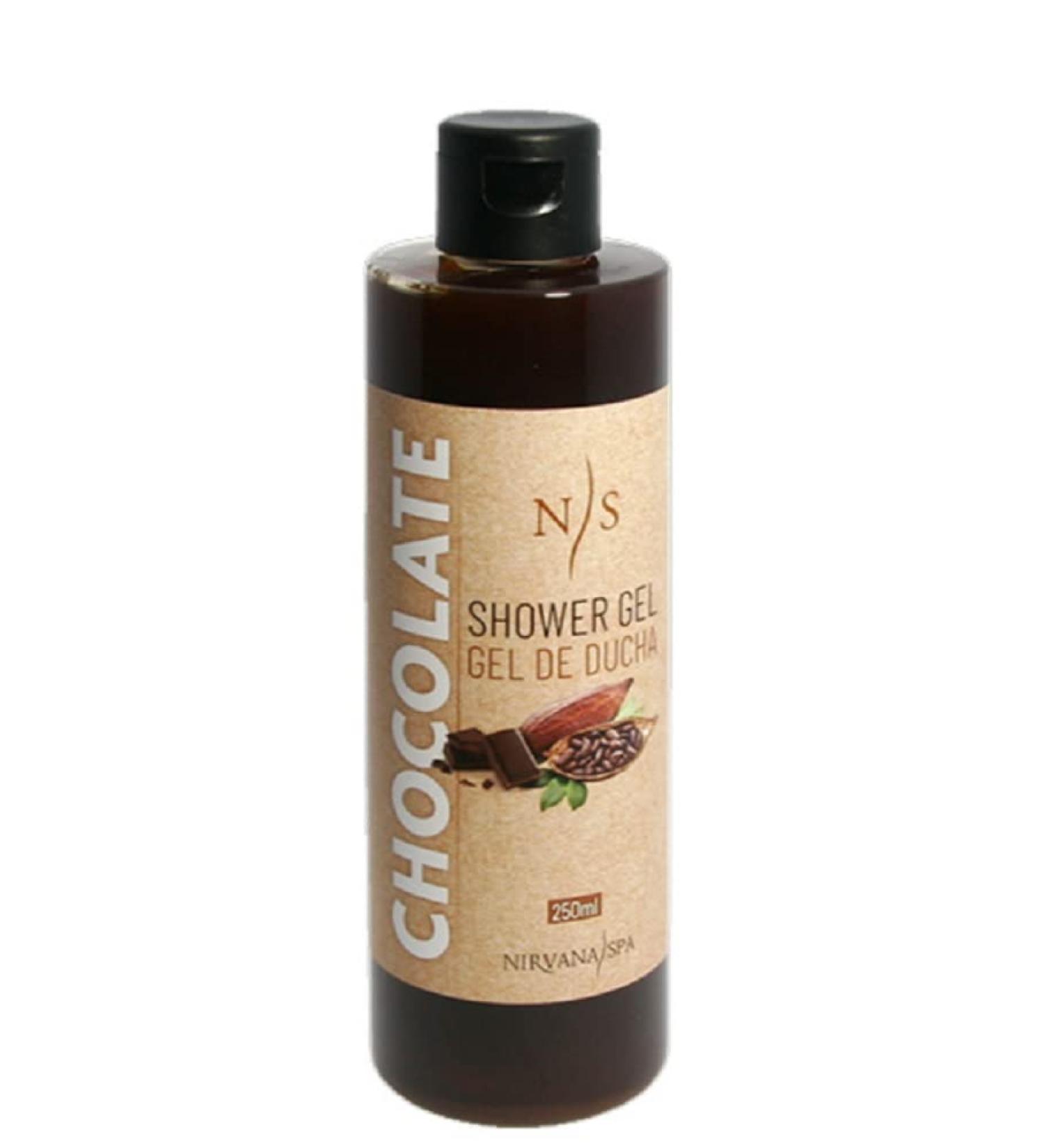 NIRVANA SPA Chocolate Shower Gel - Go Natural! (250 ml)