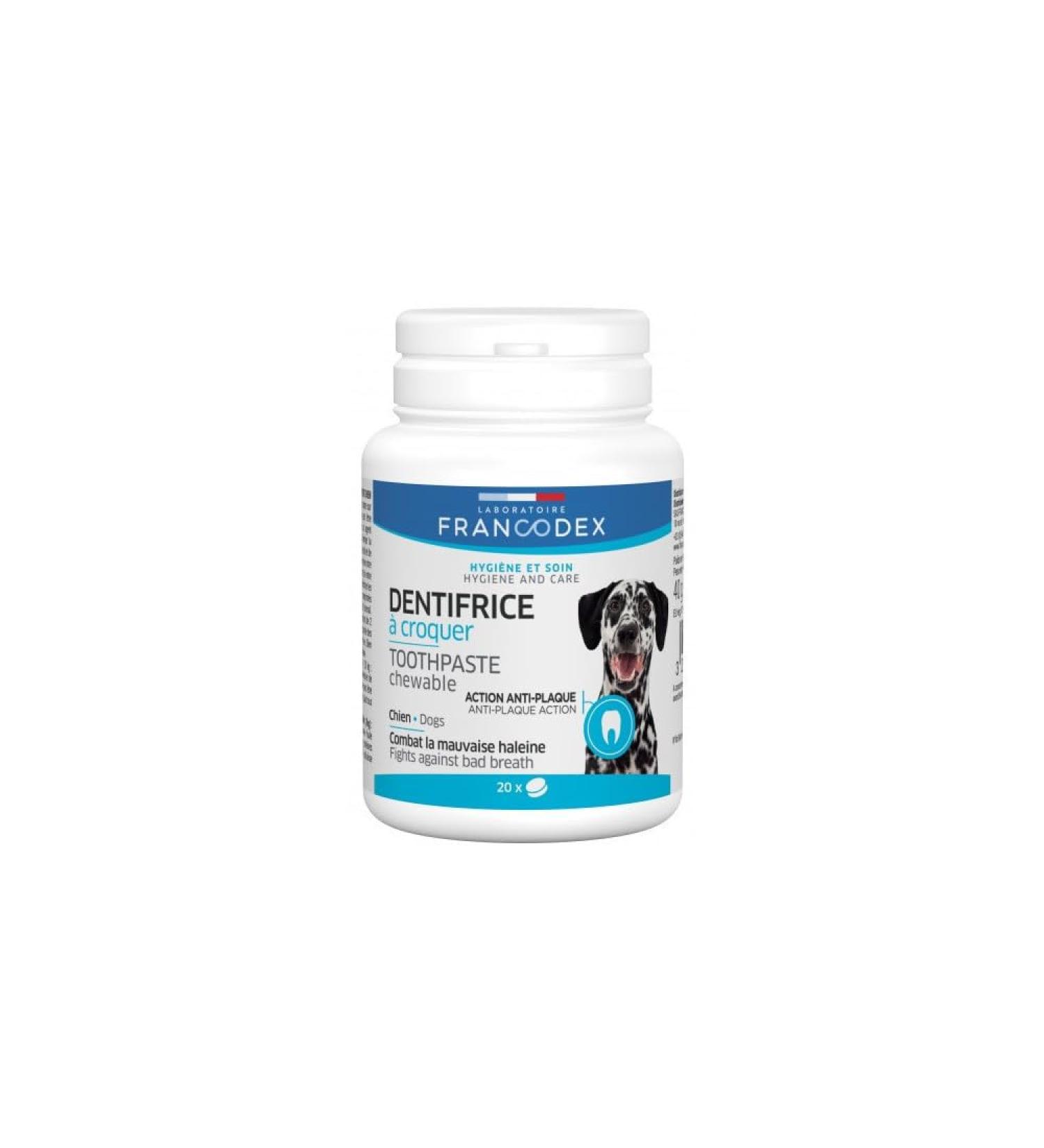 Francodex Chewable Toothpaste 20-Tablet