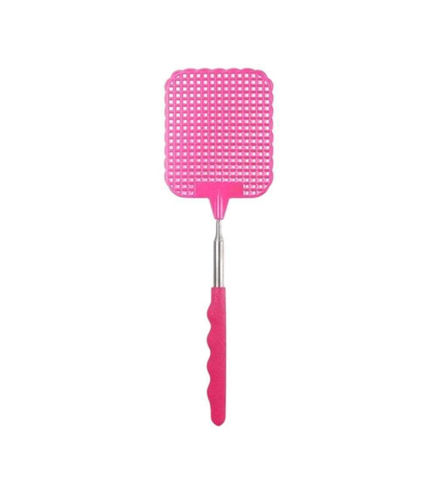 Fly Swatters Telescopic Extendable Fly Swatter Prevent Pest Mosquito Tool Trap Flies Retractable Supplies Garden Swatter Pink - Buy Online on GoSupps.com
