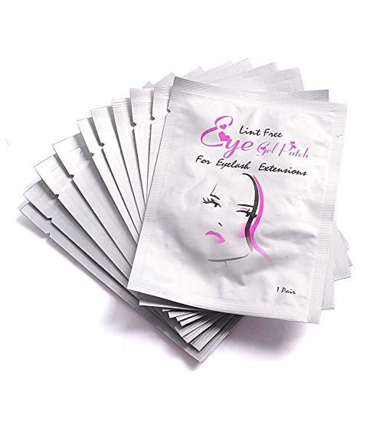 Arison Lashes Eye Gel Pads 50 Pairs - Under Eye Gel Patches for Lash Extensions - Smooth Front & Collagen Back - Jenny - Lint Free Eye Pads - Buy Online on GoSupps.com