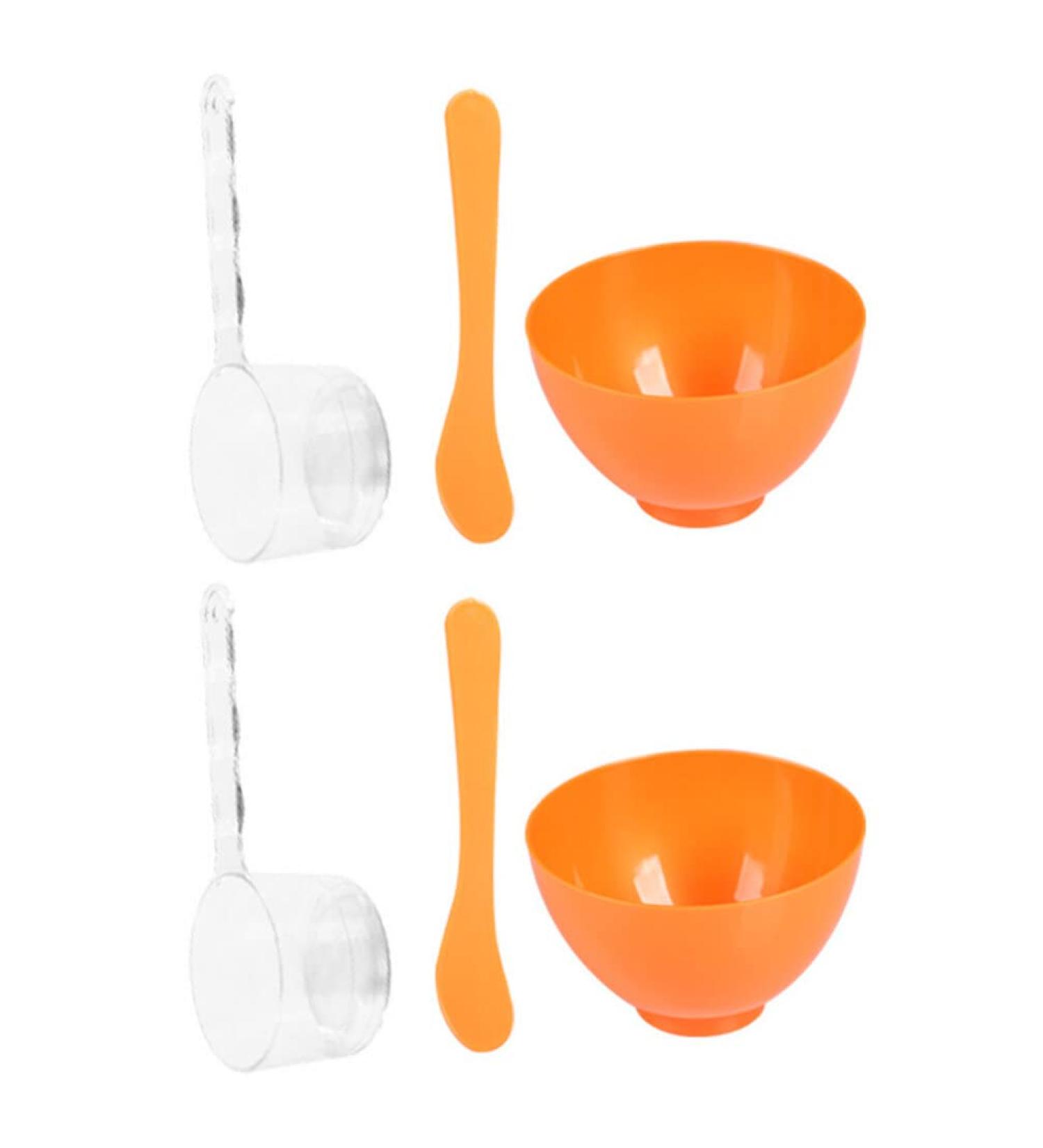 Buy Healvian 2 Sets Mask Bowl & Skin Care Tools - DIY Face Mask Spatula & Mixing Bowls for Perfect Skin Care - Buy Online on GoSupps.com