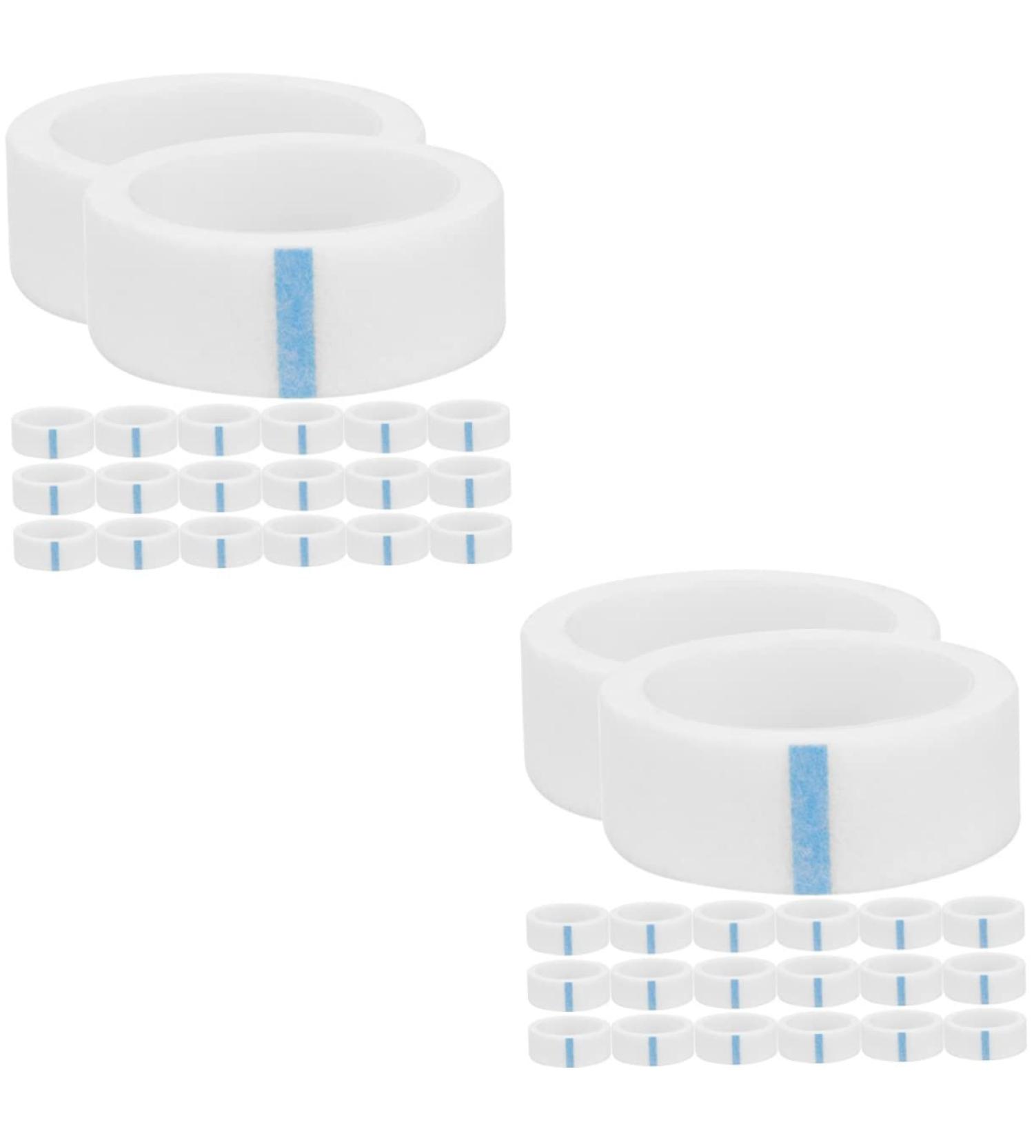 MAGICLULU 60 Rolls Adhesive Lash Tape Grafting Basics Masking Tape Makeup Tape Eyelash Supplies Colorful Duct Tape Lash Extension Supplies Fake Eyelashes Non-woven Fabric - Buy Online on GoSupps.com