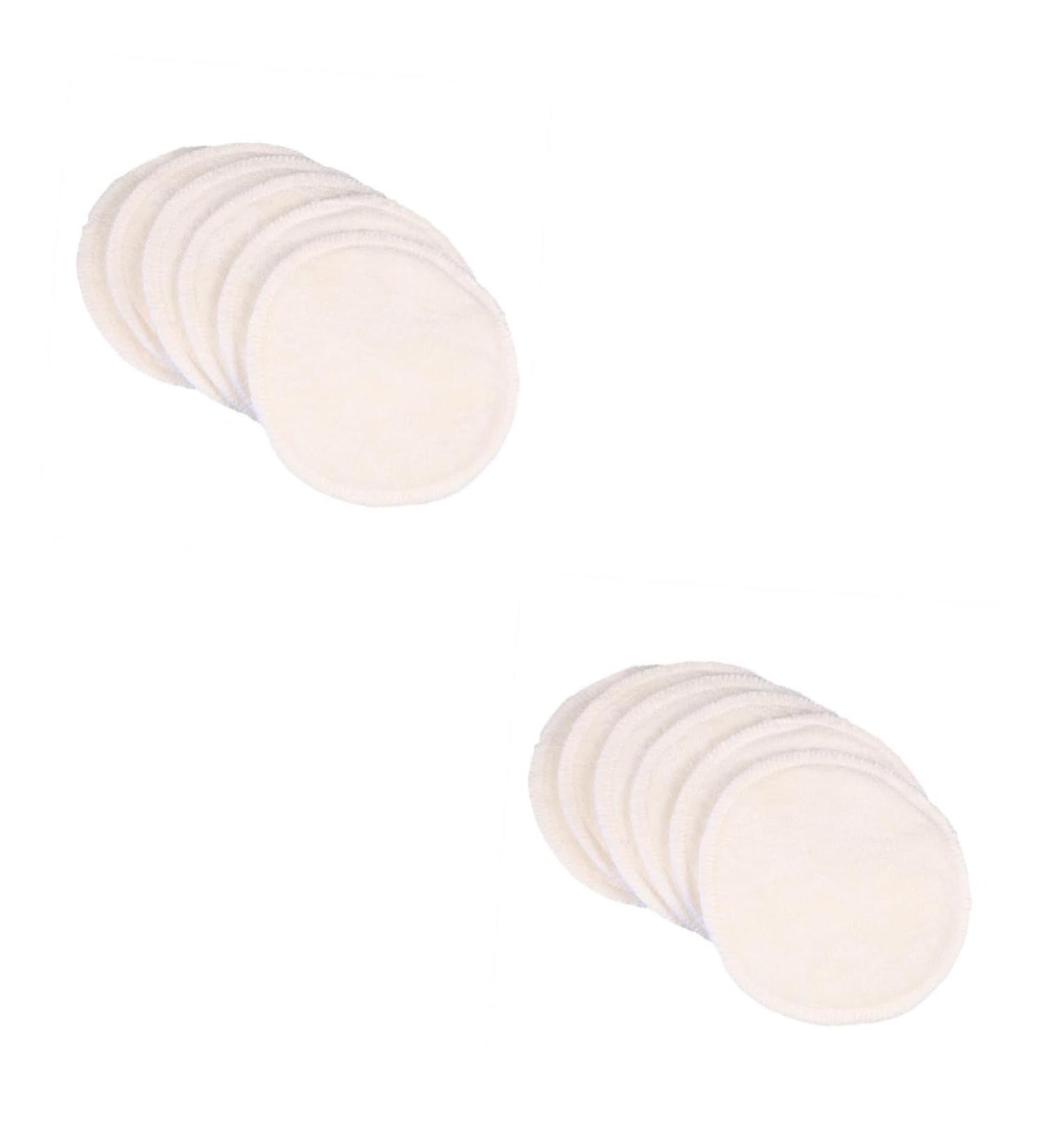 Toyvian 12 Pcs Reusable Breastfeeding Pads - Washable Maternity Bra Inserts for Nursing Moms - Buy Online on GoSupps.com