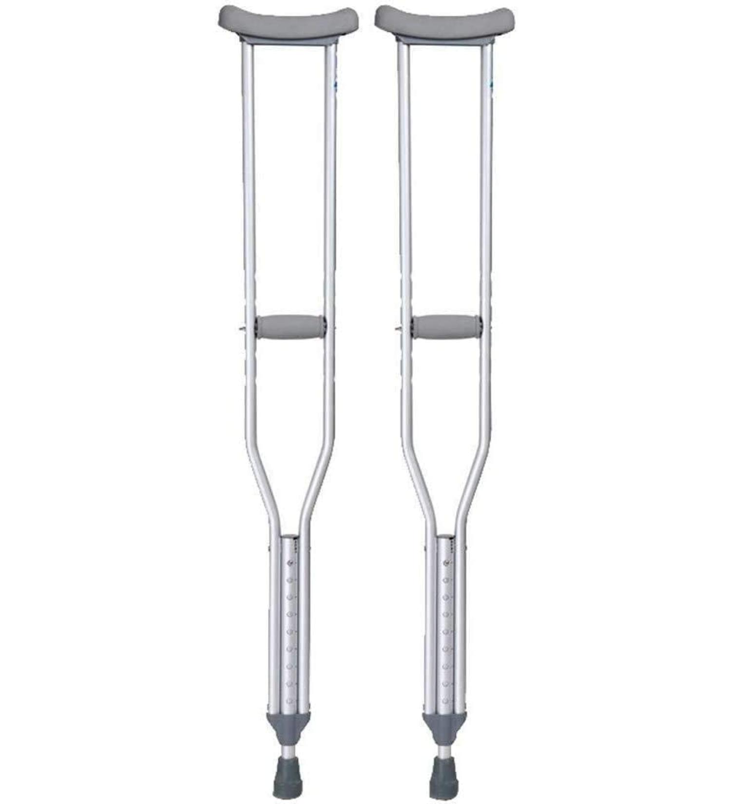 Crutches for Adults Underarm Premium Disabled Auxiliary Aluminum Alloy Walking Stick and - Height Adjustable Walker Crutches for Men Women The Elderly Disabled Great for Travel or Work Independence A Small - Buy Online on GoSupps.com