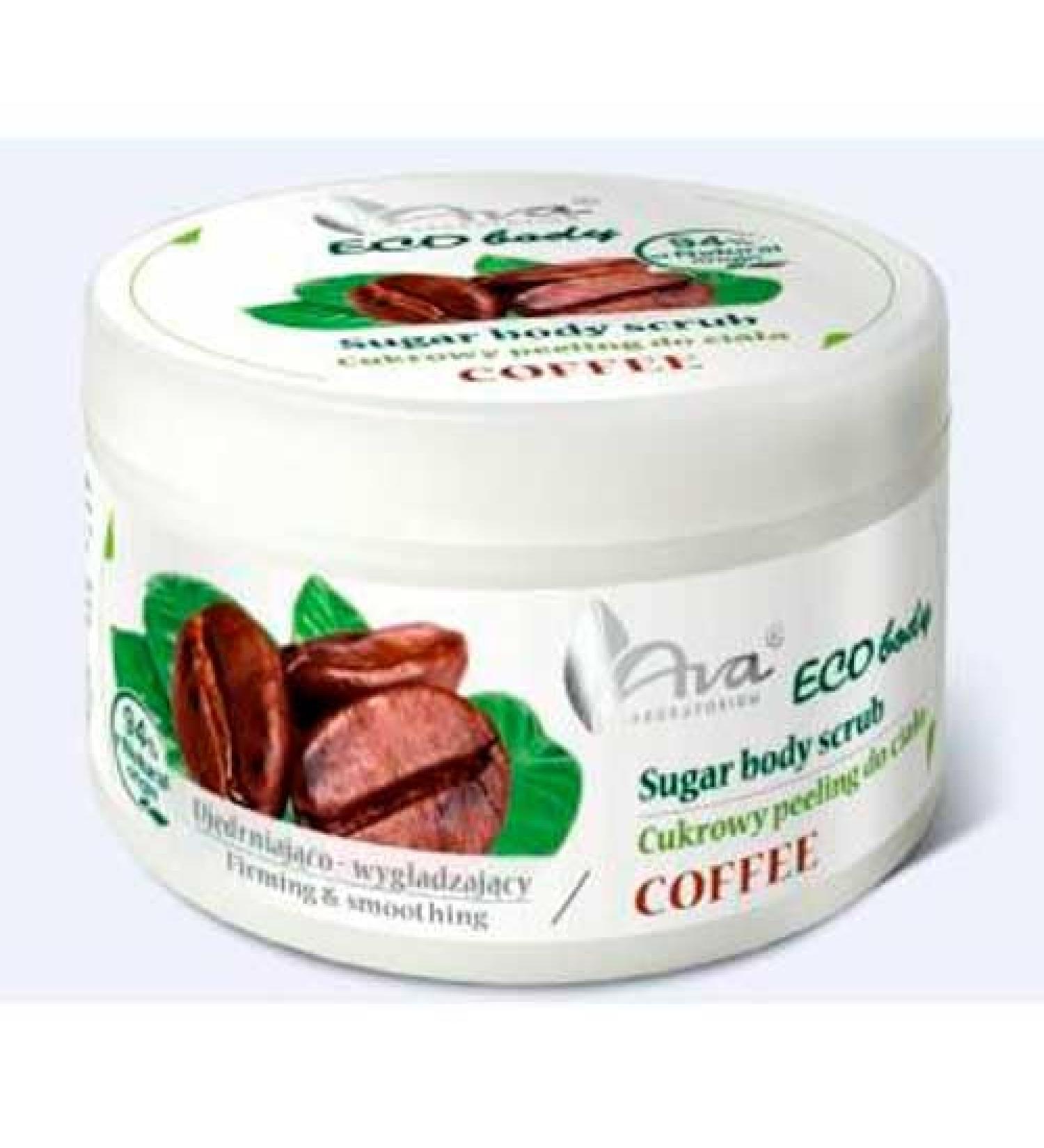 Ava Laboratorium ECO BODY Sugar & Coffee Body Scrub 250 gr.