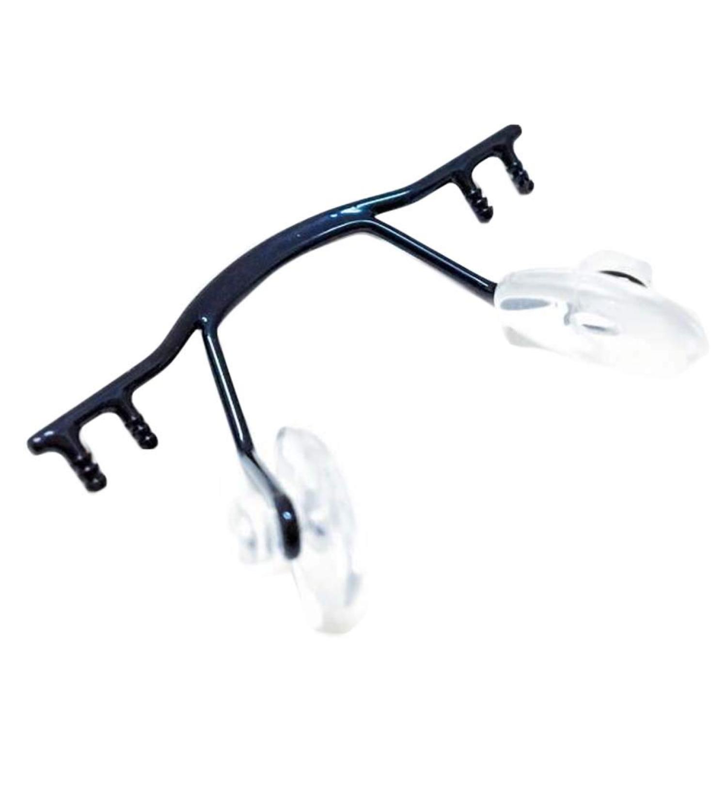 NOYOTA Metal Nose Pad Holder for Rimless Glasses - Blue Nose Bridge Replacement - 1 Piece Durable Accessory for Comfort - Buy Online on GoSupps.com