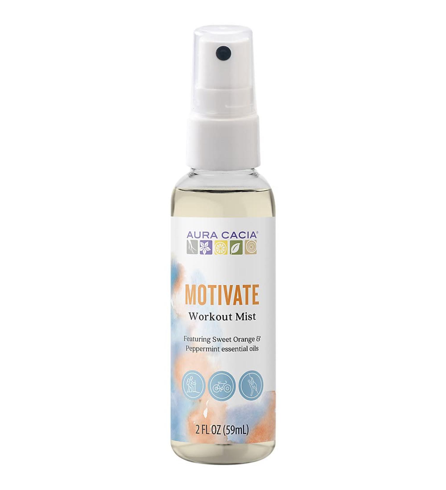 Aura Cacia Workout Mist Motivate 2 fl oz (59 ml)