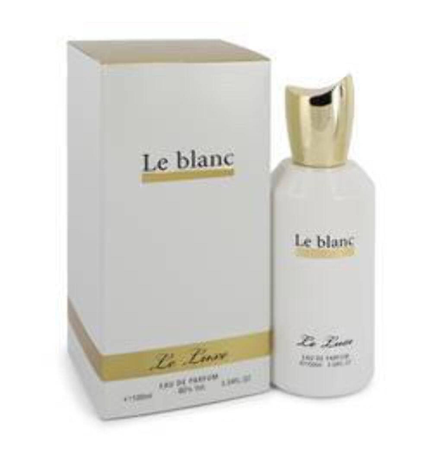 Le blanc by Le Luxe Eau De Parfum Spray 3.4 oz Women