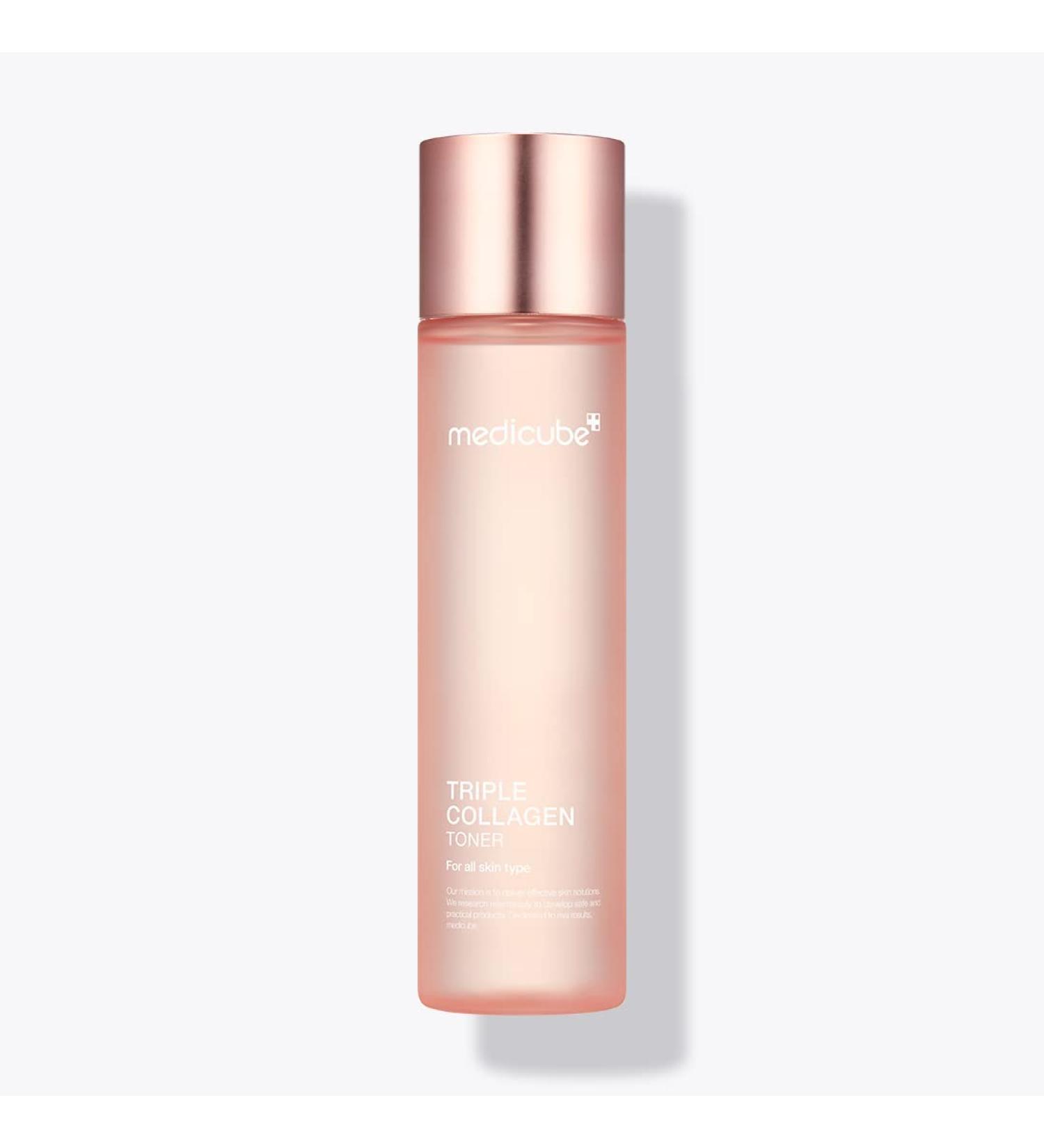 Medicube Triple Collagen Toner - Hydrating Korean Skincare for Dry Skin (4.73fl.oz.) - Buy Online on GoSupps.com
