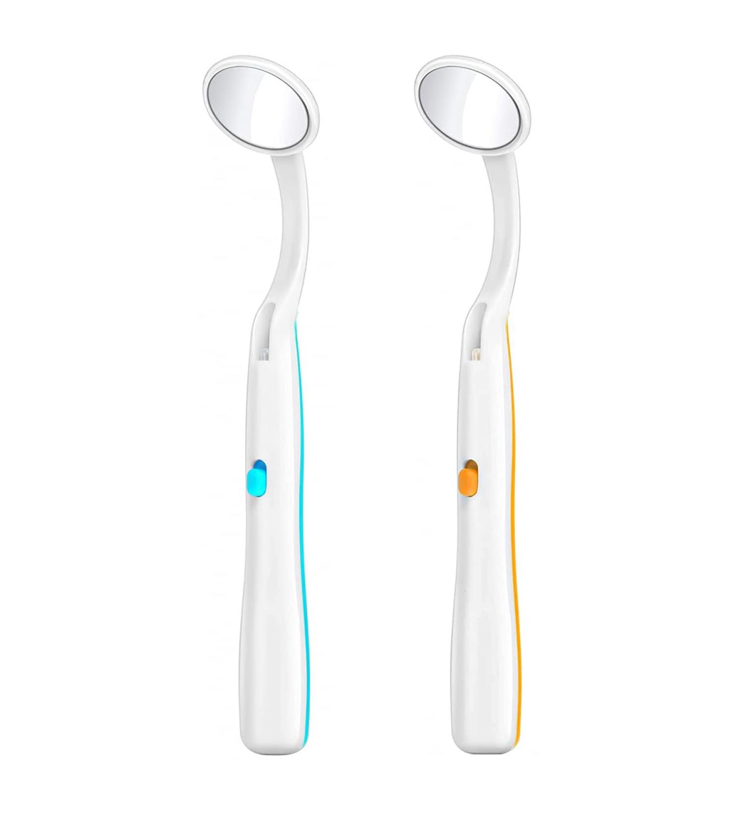 Alnicov 2PCS Dental Mirrors - Lightweight HD Anti-Fog Lenses for Optimal Oral Care | International Shipping Available - Buy Online on GoSupps.com