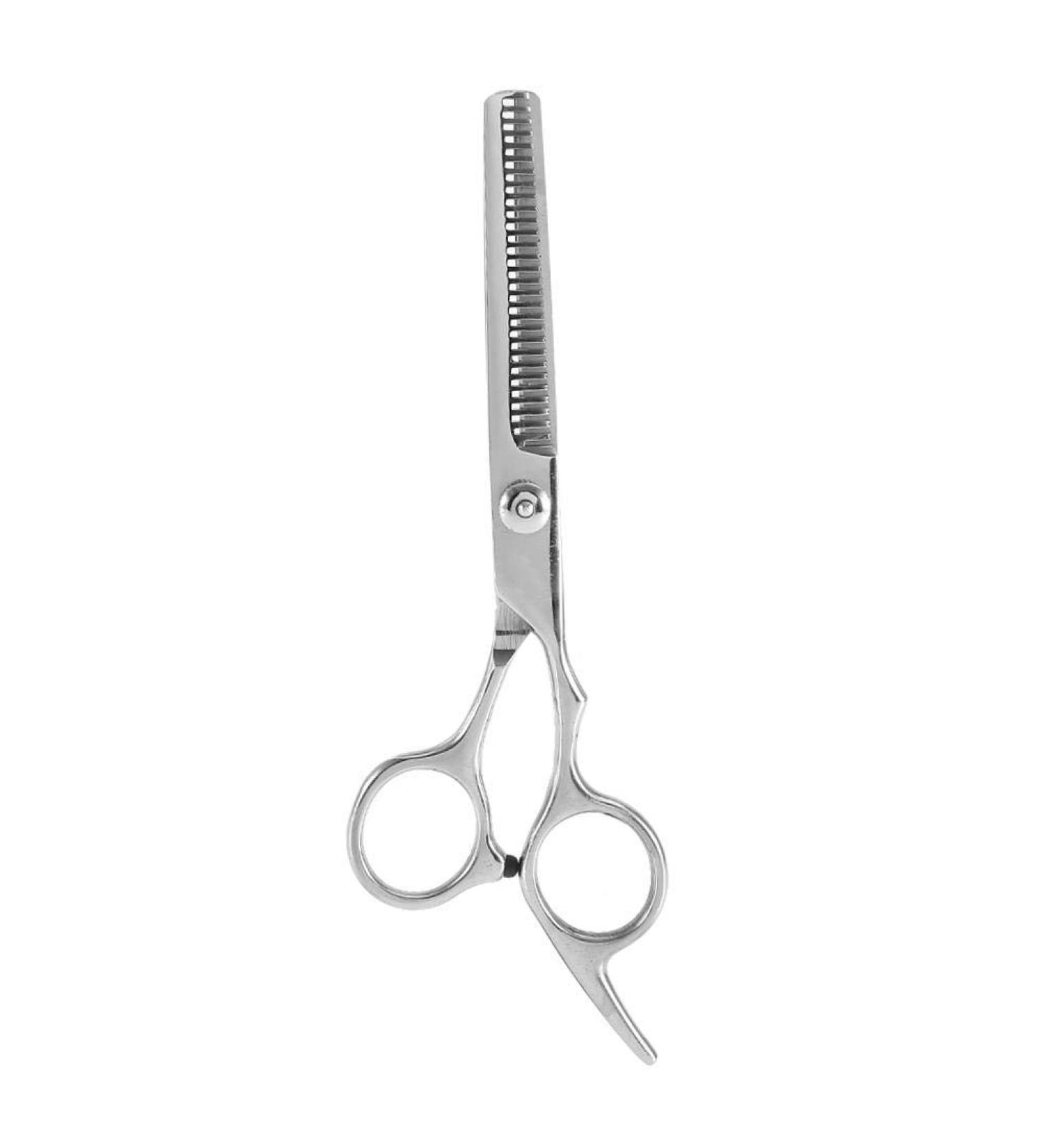 Qkiss 6 inch Professional Hair Cutting Scissors Shears Cutting/Thinning Scissors Hair Thinning Shears with Extremely Sharp Blades Durable Smooth Motion & Fine Cut (Thining Scissor) - Buy Online on GoSupps.com