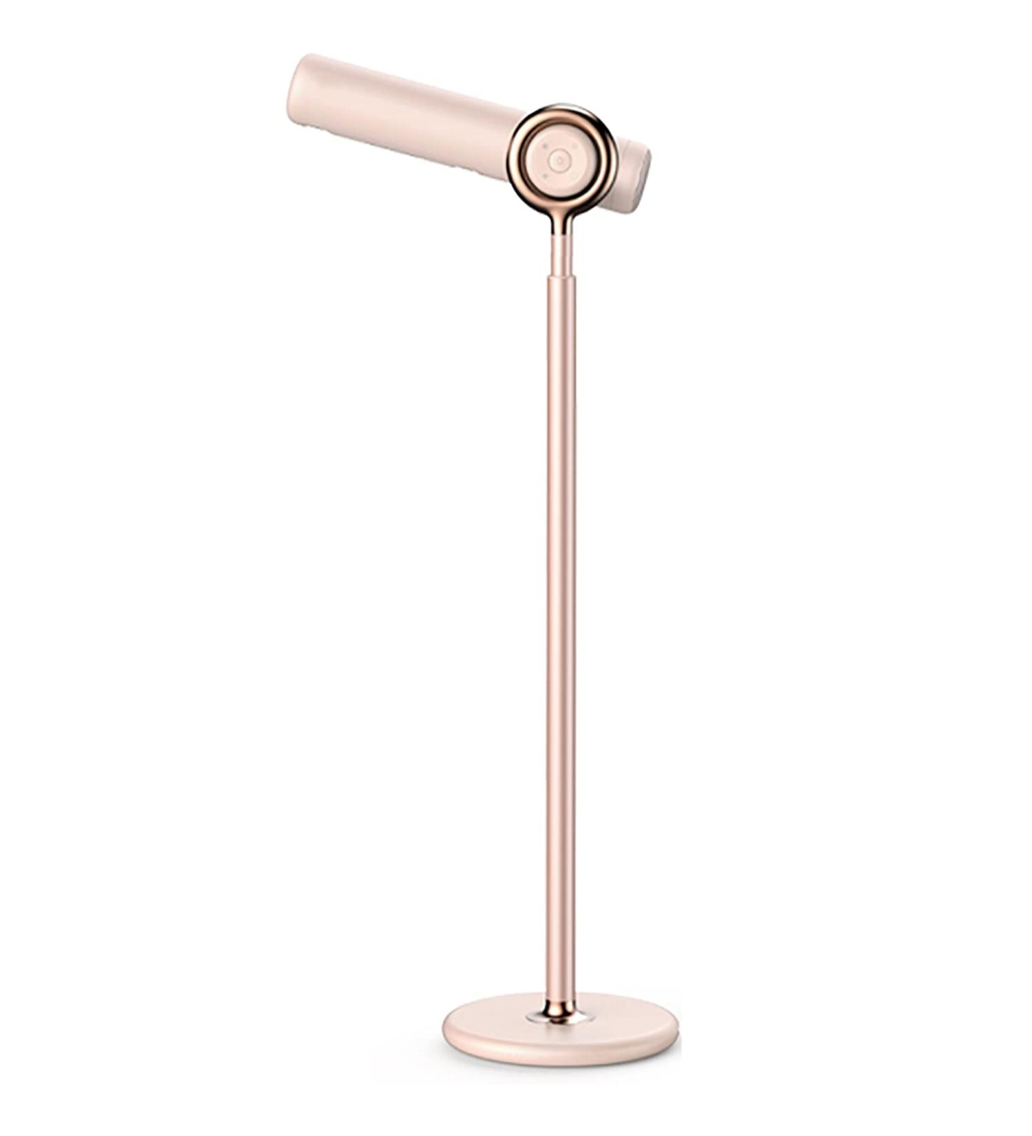 Hair Dryer Stand 1700w Height Adjustable Ionic Standing Hair Dryer 180 Degree Front and Rear Dual Air Outlets Wireless Remote Control Operation Suitablefor HomeBeauty Salon Pink - Buy Online on GoSupps.com