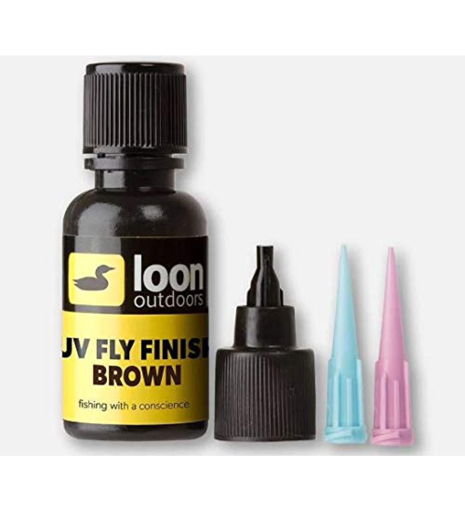 Loon Outdoors UV Curing Color Fly Tying Finish Brown