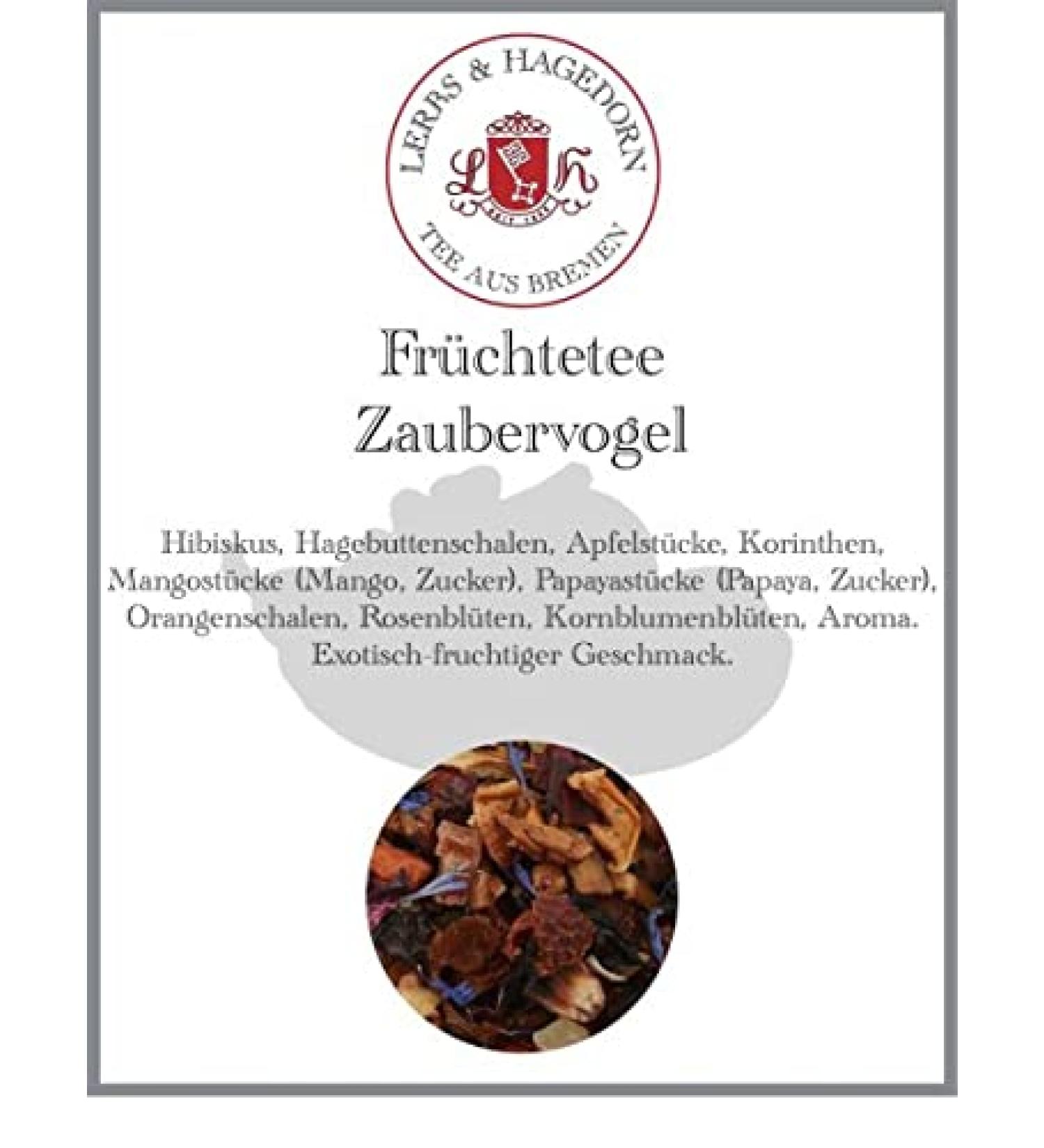  Lerbs & Hagedorn Magic Bird Fruit Tea 250 g - Buy Online on GoSupps.com