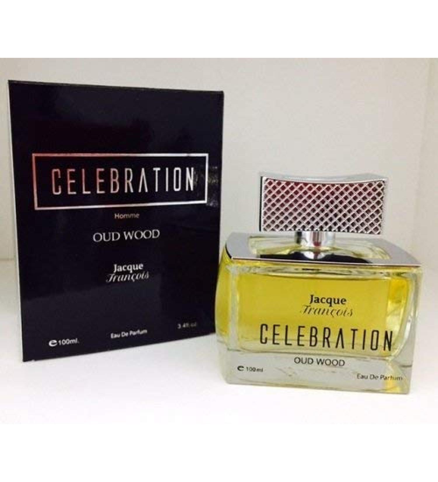 Celebration Oud Wood Homme By Jacque Francois 3.4 oz Eau De Parfum Spray For men