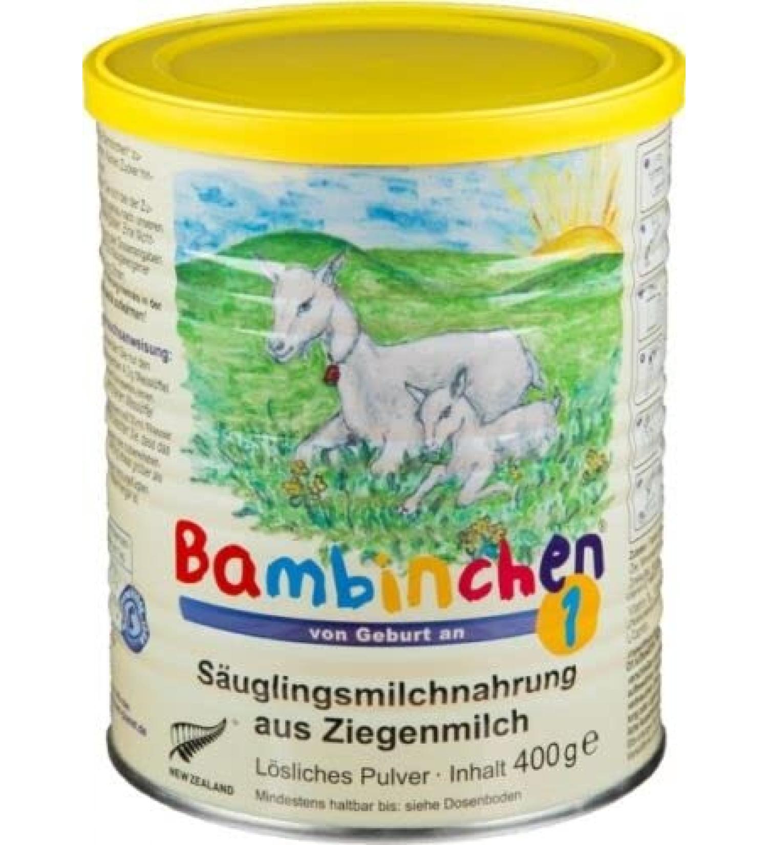 Bambinchen 1 infant formula made from goat's milk | Follow-on milk from birth 400g