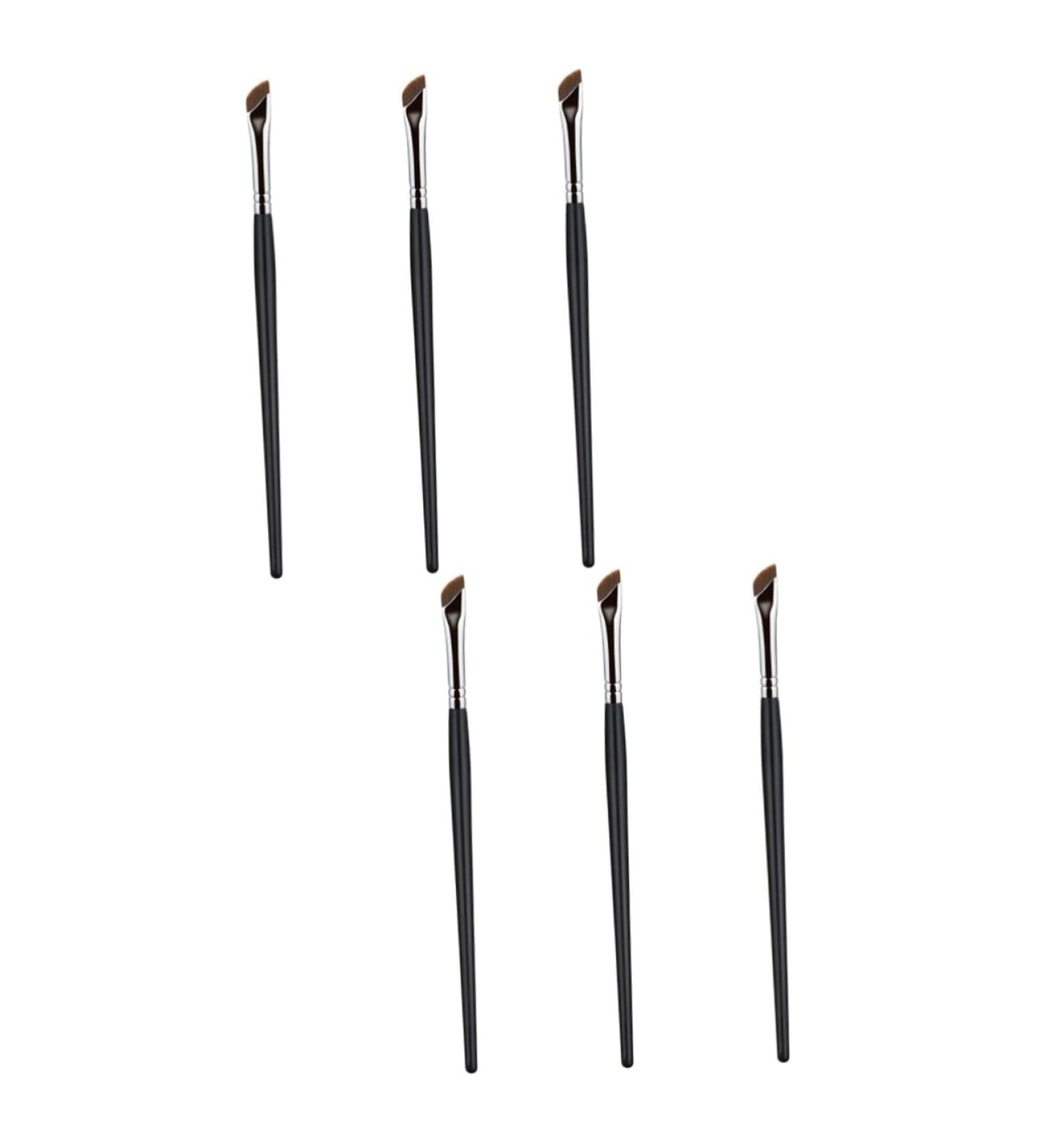 DOITOOL 6 Pcs Eyebrow Brush Makeup Brush Thin Precision Eyeliner Brush Angled Concealer Brush Eye Gel Eyes - Buy Online on GoSupps.com
