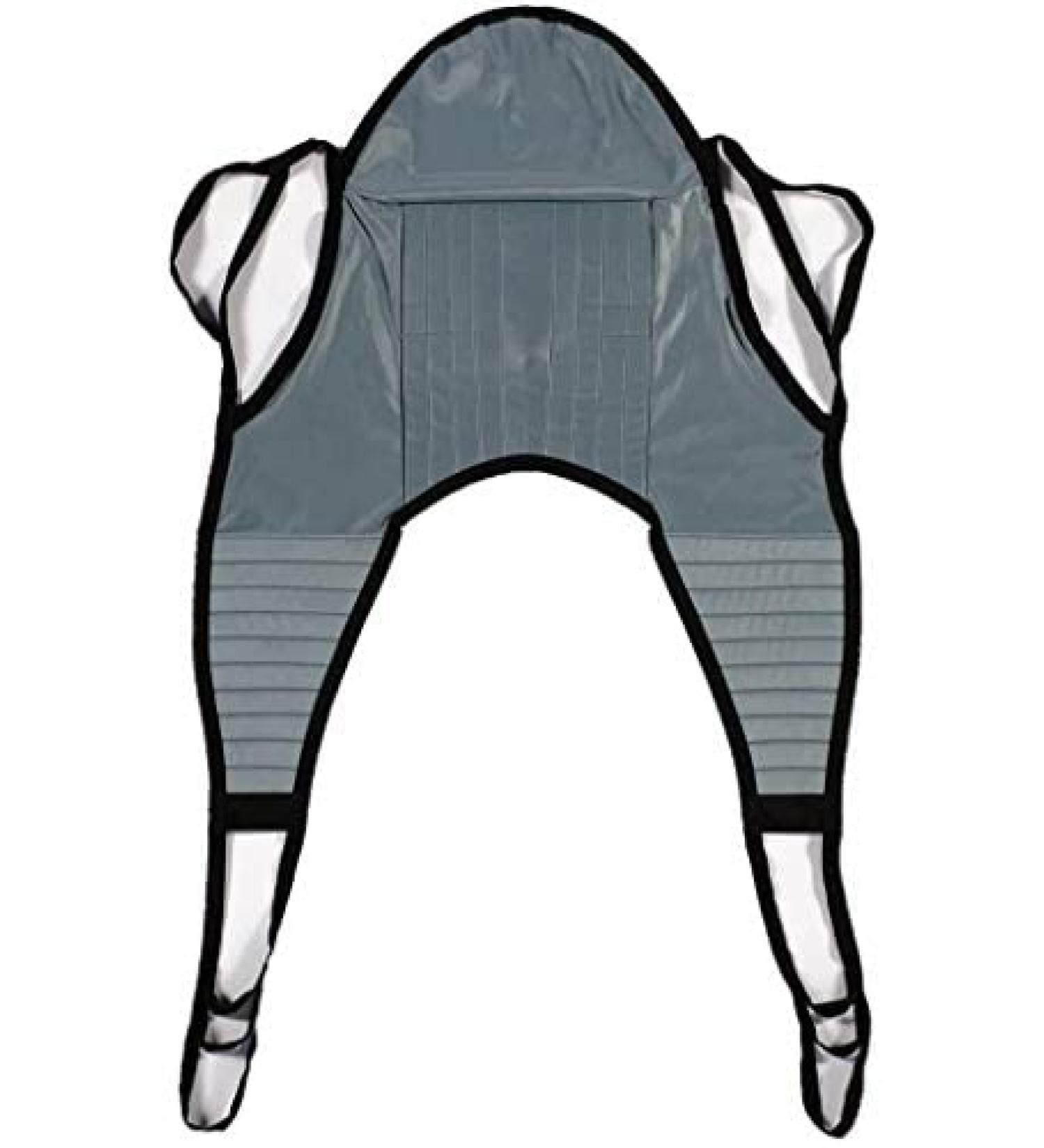 Patient Aid Padded U-Sling with Head Support - Size Large (225-375 lbs) Universal Patient Lift Sling - Buy Online on GoSupps.com