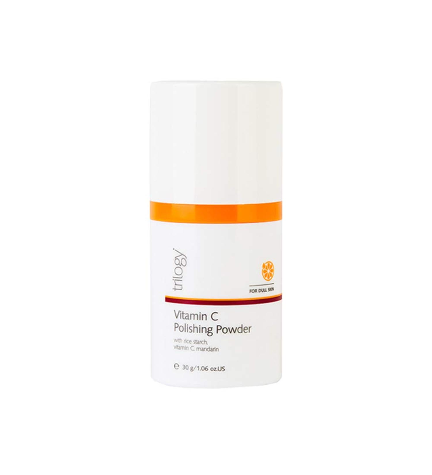 Trilogy Vitamin C Polishing Powder 1.06 oz - Brightening Exfoliant for Radiant Skin - Buy Online on GoSupps.com
