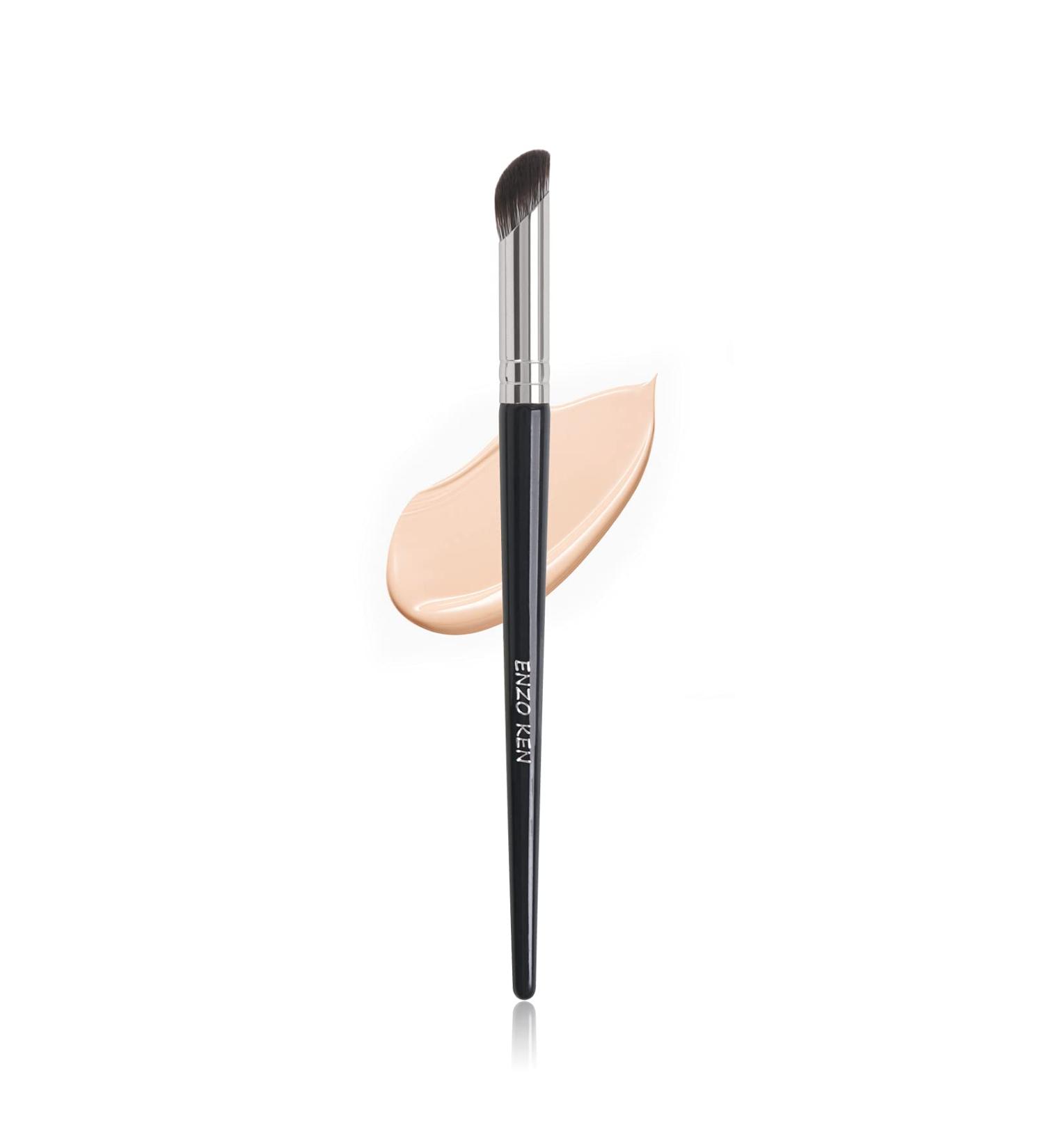 Small Nose Contour Brush by ENZO KEN Angled Concealer Brush Under Eye Concealer Brush Angle Concealer Brush Small Concealer Brushes Contour Nose Brush Angled Makeup Brush. (Black 8M01) - Buy Online on GoSupps.com