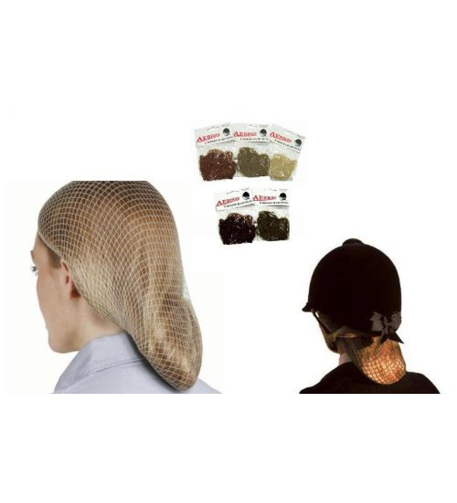 Horse Riding/Horse Show Hair Net (2 Pack) Choose Blonde, Light Brown, Chestnut, Dark Brown or Black