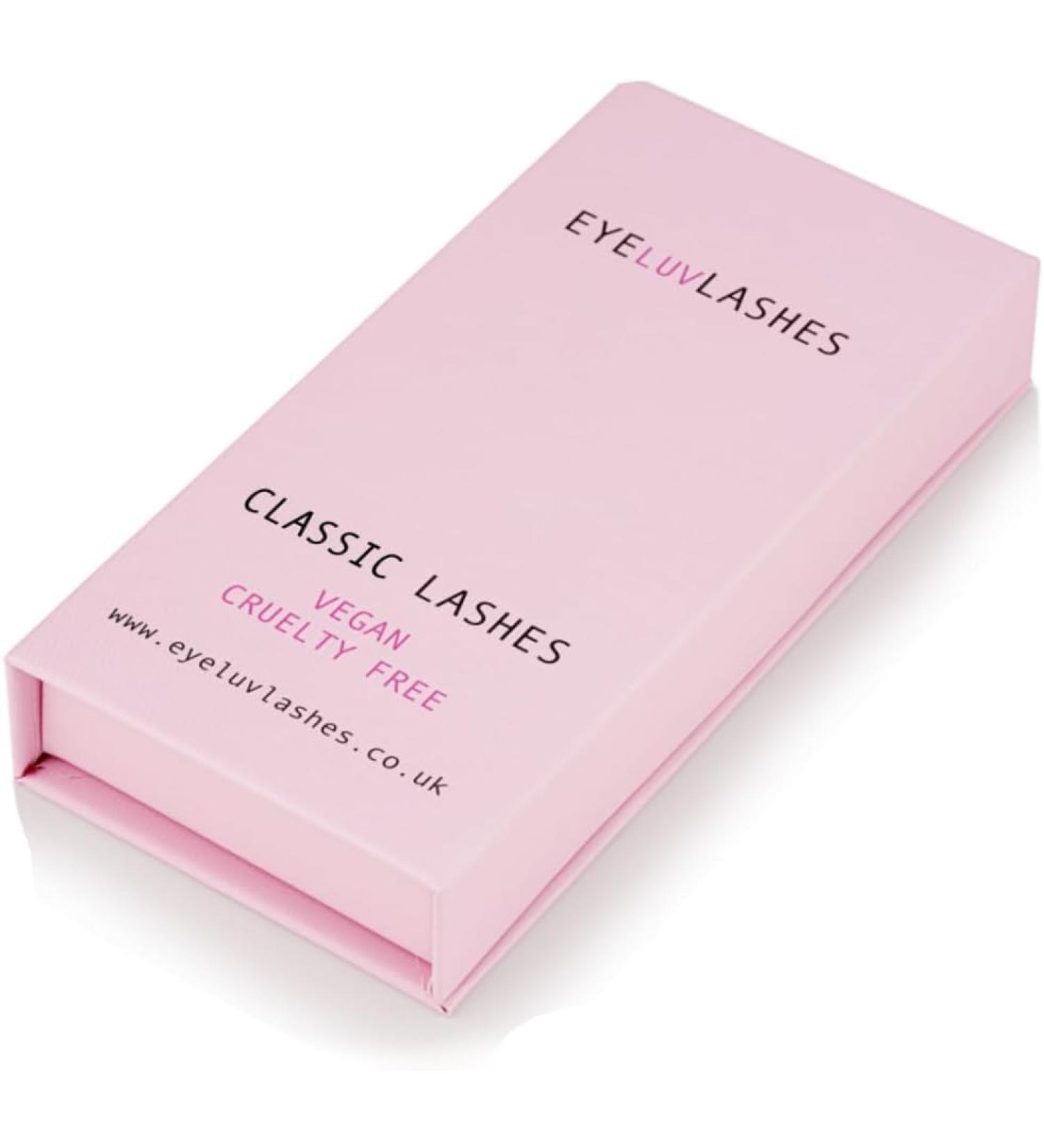 Classic Silk Eyelash Extensions | C Curl 0.15 10mm | Lightweight & Soft Semi Permanent Lashes - Eyeluvlashes - Buy Online on GoSupps.com