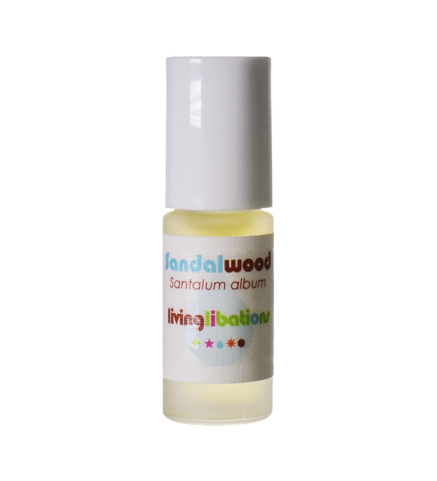 Living Libations - Organic Poetic Pits Roll-On Deodorant | Natural Wildcrafted Vegan Clean Beauty (Sandalwood)
