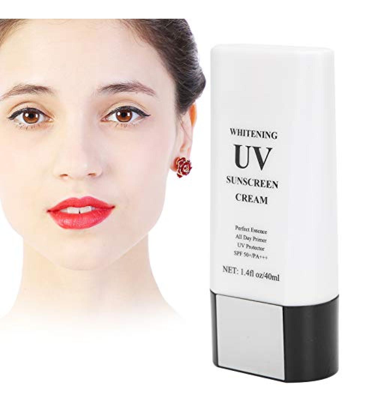 Shop Sun Protection Moisturizing Whitening Sunscreen | Long-Lasting Plant Extraction Cream for Face & Body - Buy Online on GoSupps.com