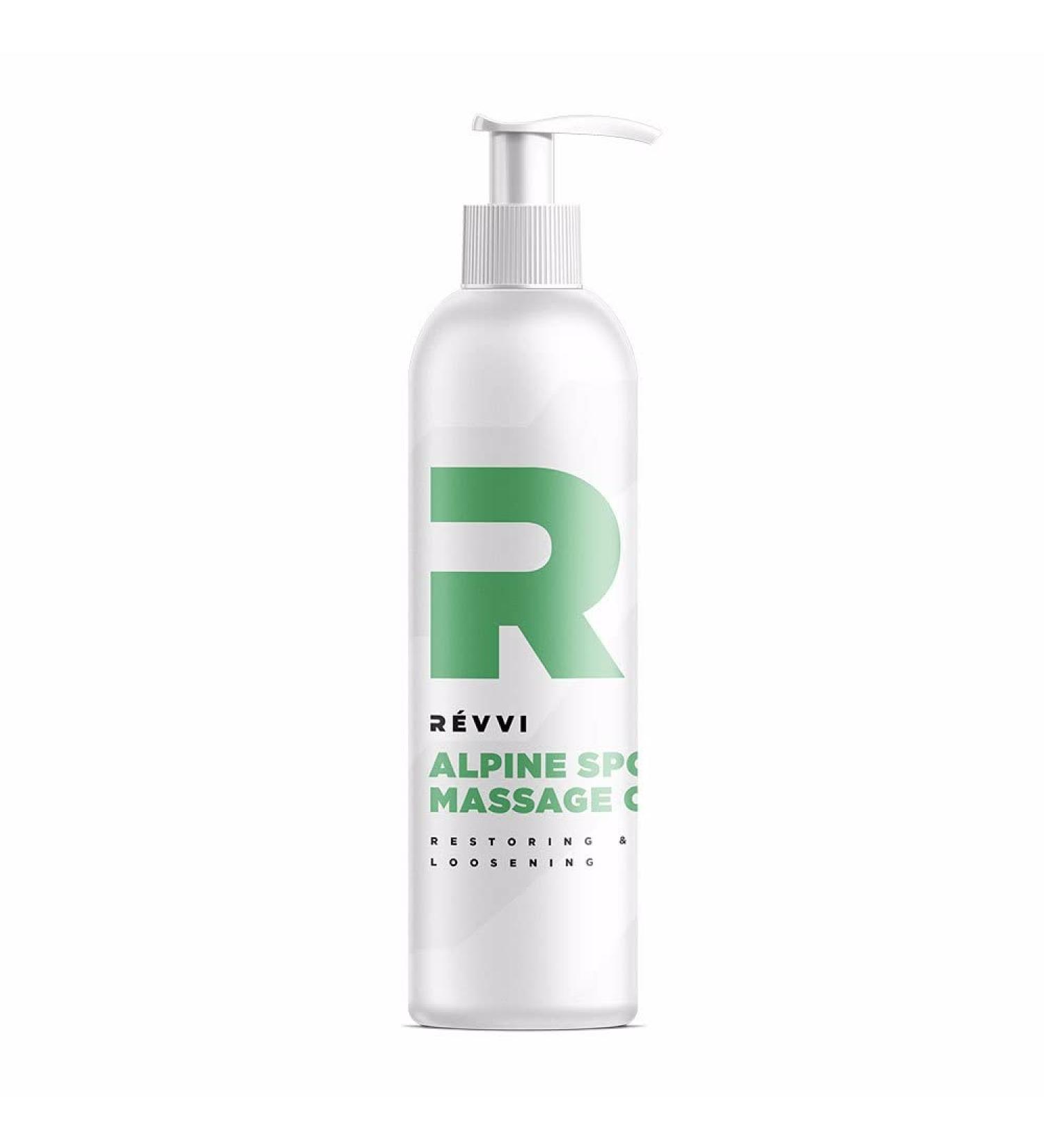RevVI massage oil athlete