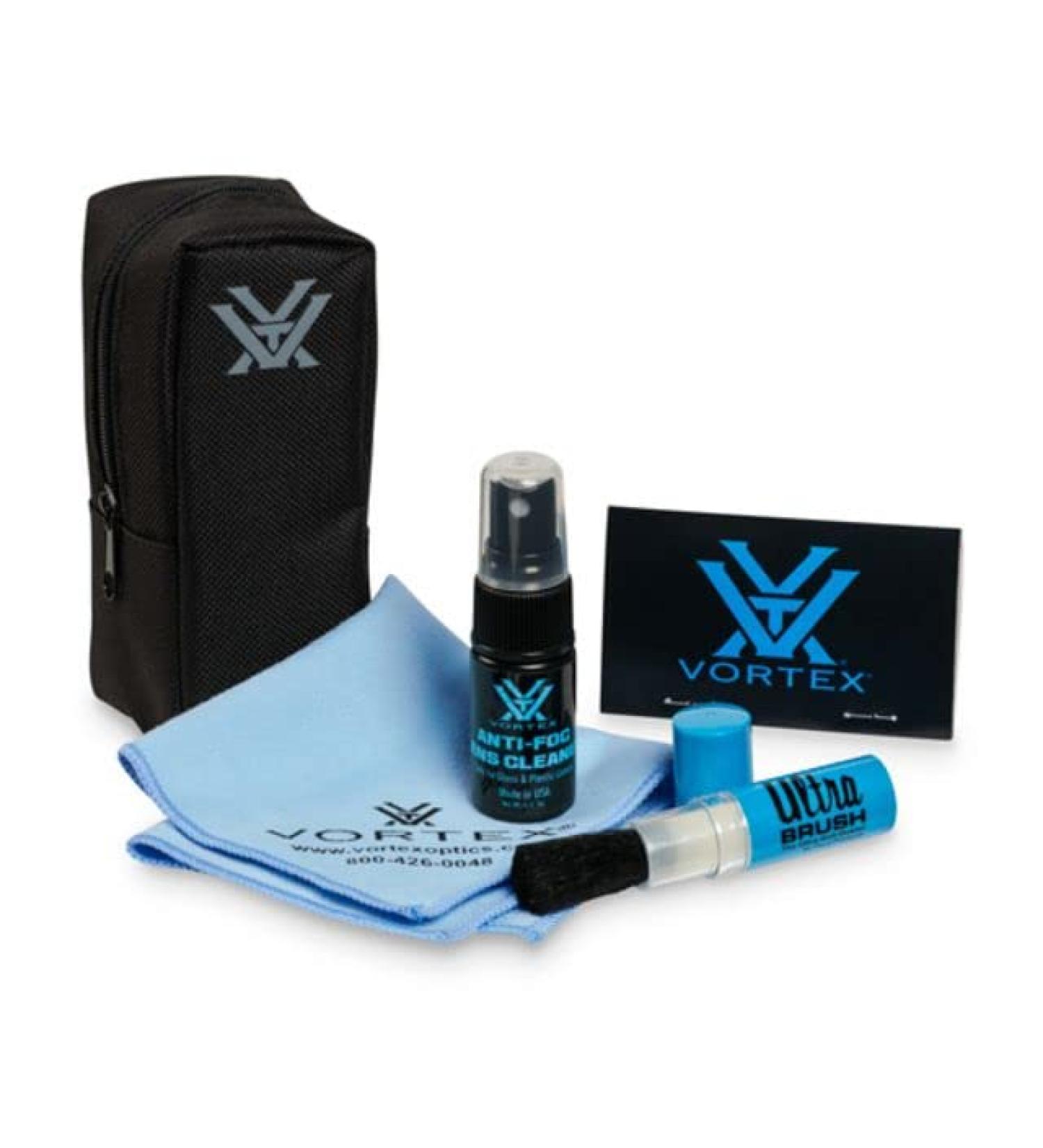Vortex Optics Fog-Free Lens Cleaning Field Kit, BLUE, One Size (LC-1)
