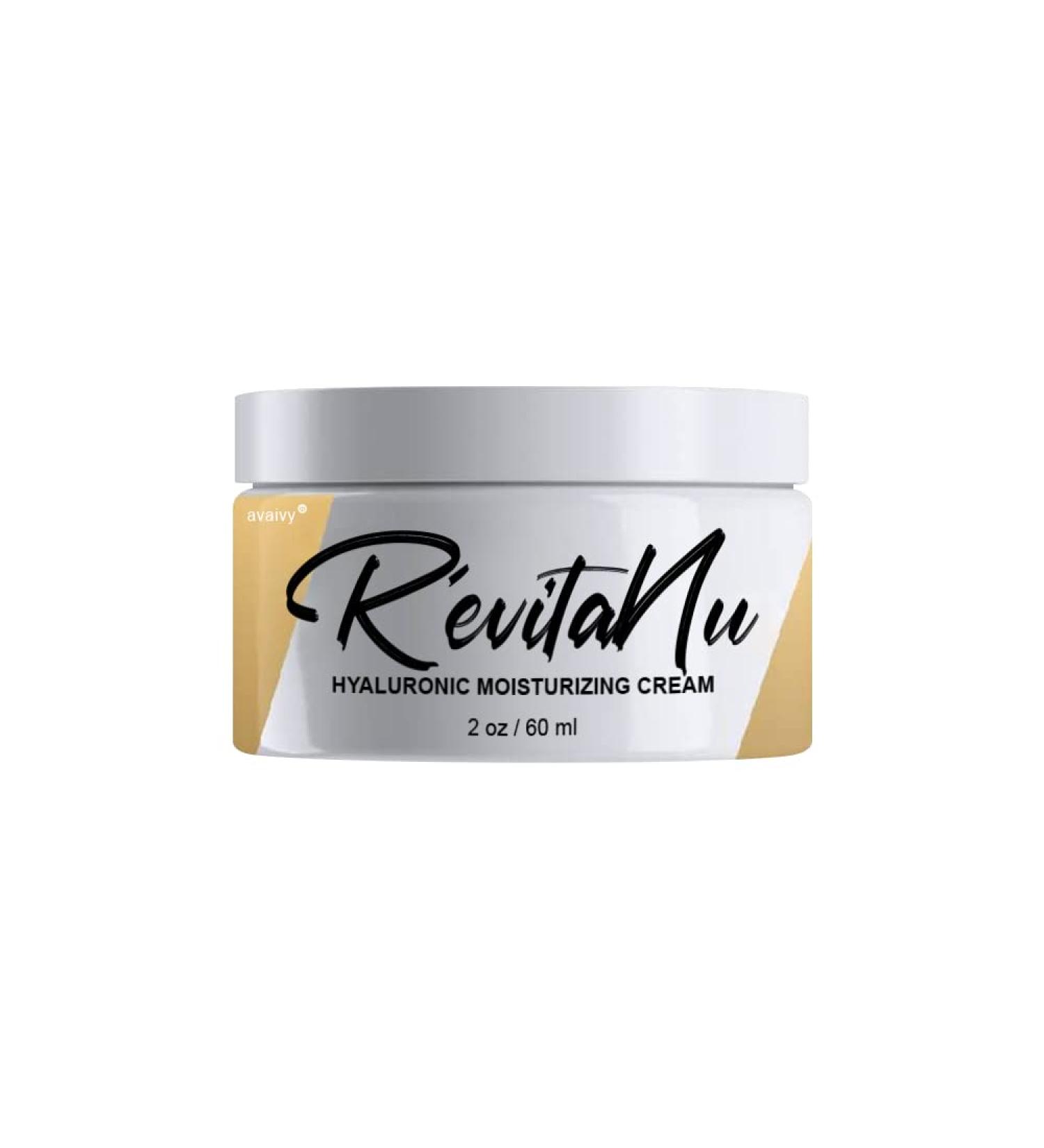 Revitanu Hyaluronic Moisturizing Cream - Intense Hydration & Anti-Aging | International Shipping Available - Buy Online on GoSupps.com