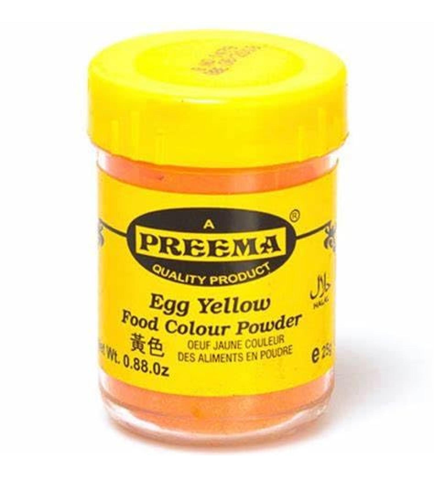 Preema Egg Yellow Food Colour Powder (25g X 3) |Egg Yellow Food Colour Powder | Used in baking and icing sugar | Can also be used in cooking - Buy Online on GoSupps.com