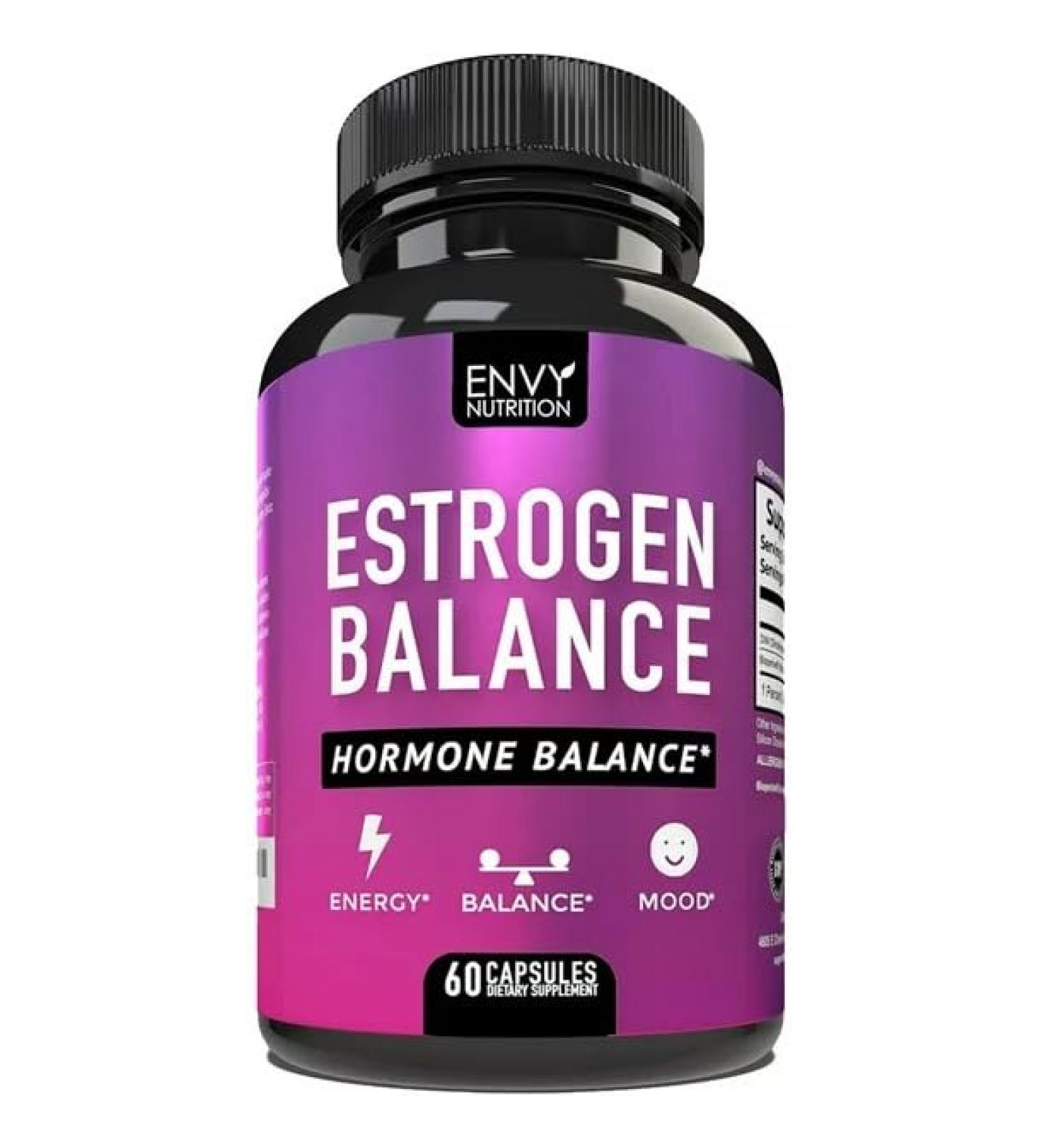 Hormone Balance DIM Supplement with Bioperine 60 Capsules - Natural Hormonal Support - Buy Online on GoSupps.com