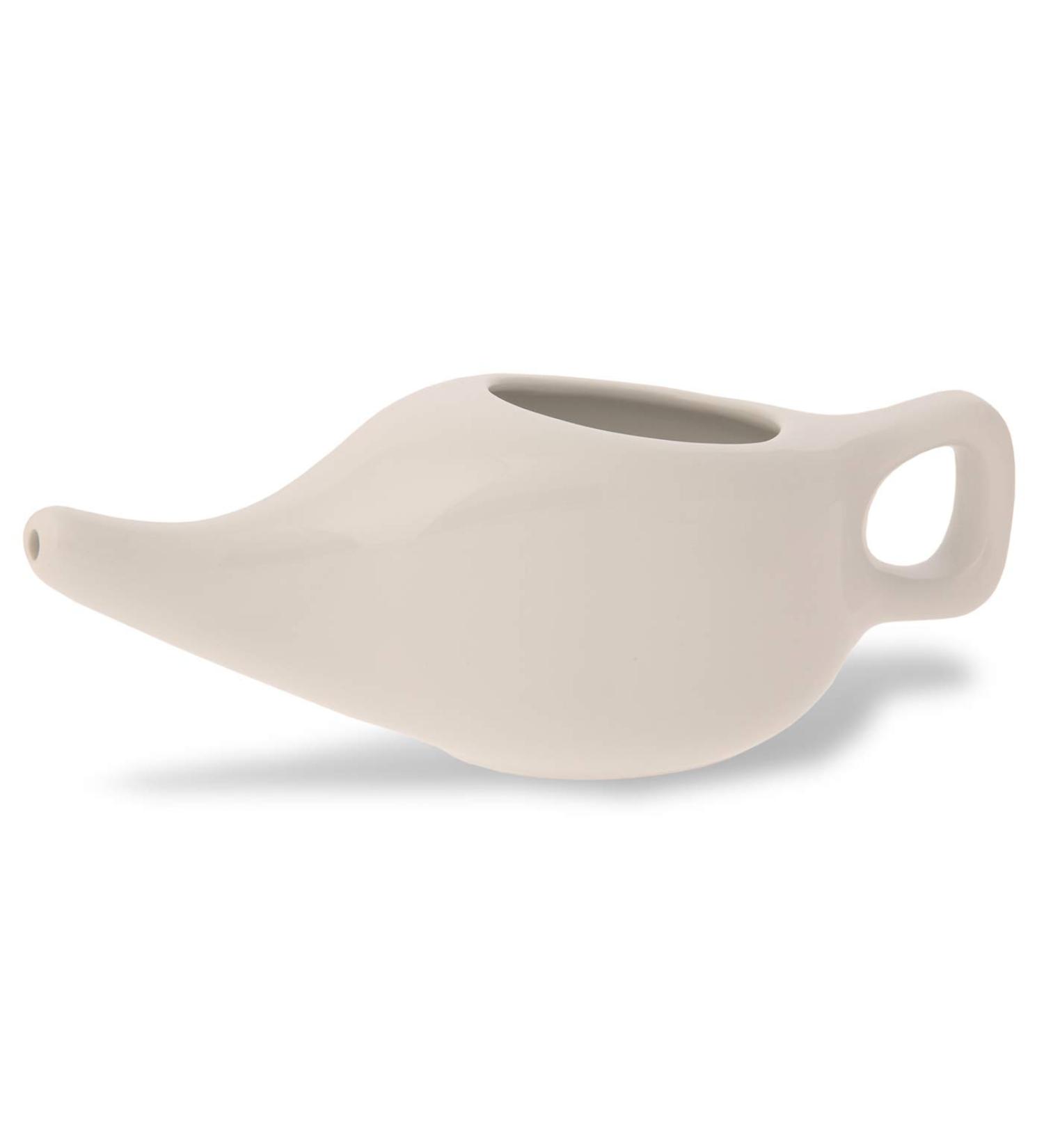 Neti Nasal Rinse Jug - Snow White | Holistic Living Publishing House | International Shipping Available - Buy Online on GoSupps.com