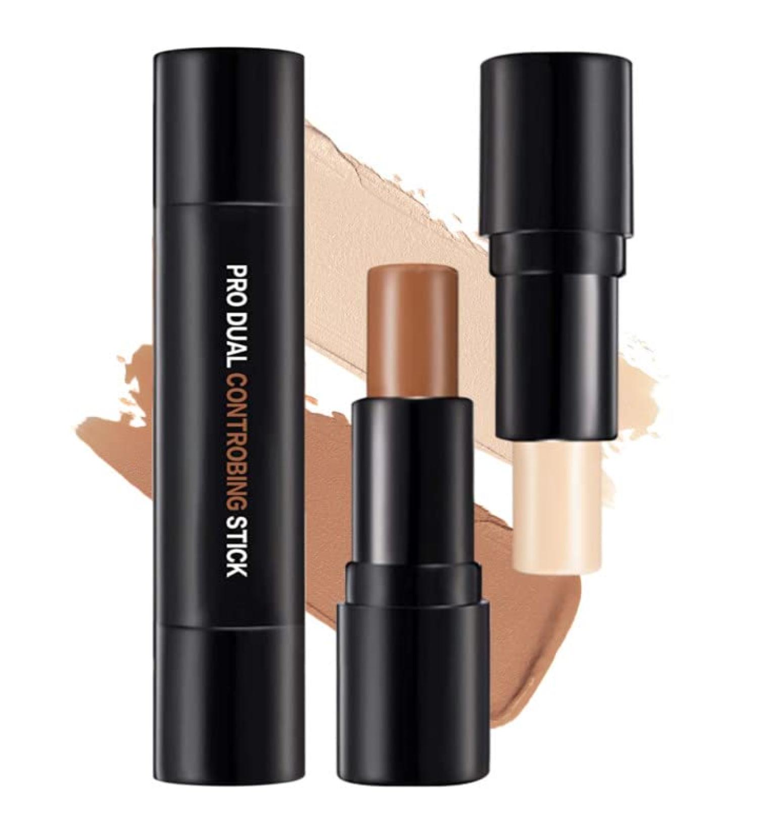 Cream Bronzer Contour Stick Highlighter Makeup Stick - Waterproof Professional Face Contour Palette - Buy Online on GoSupps.com