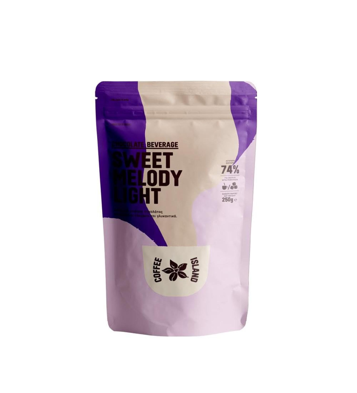 Coffee Island Chocolate Sweet Melody Light Beverage Prepacked 250g - Buy Online on GoSupps.com